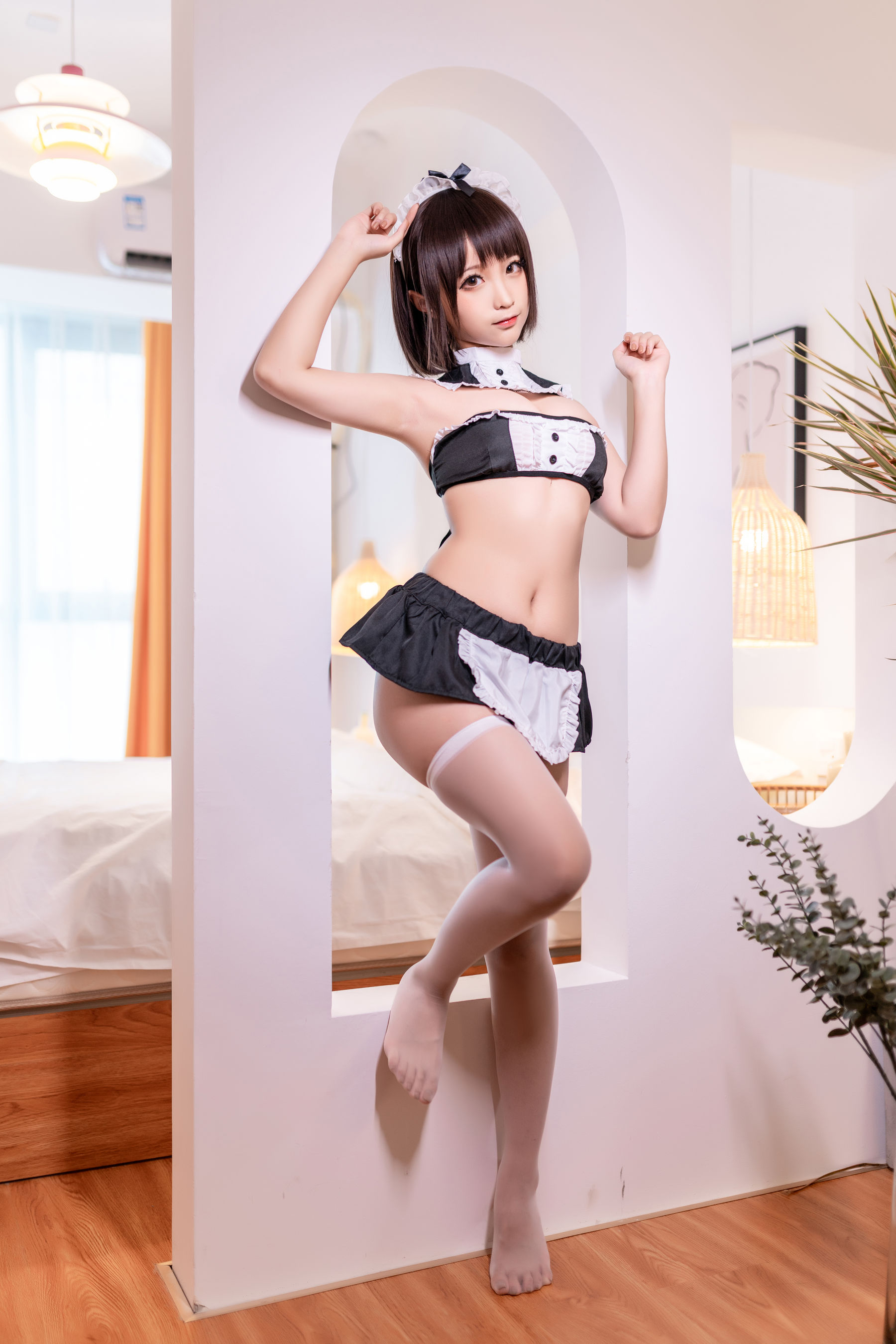 动漫博主蠢沫沫 – 撩汉女仆 [40P]