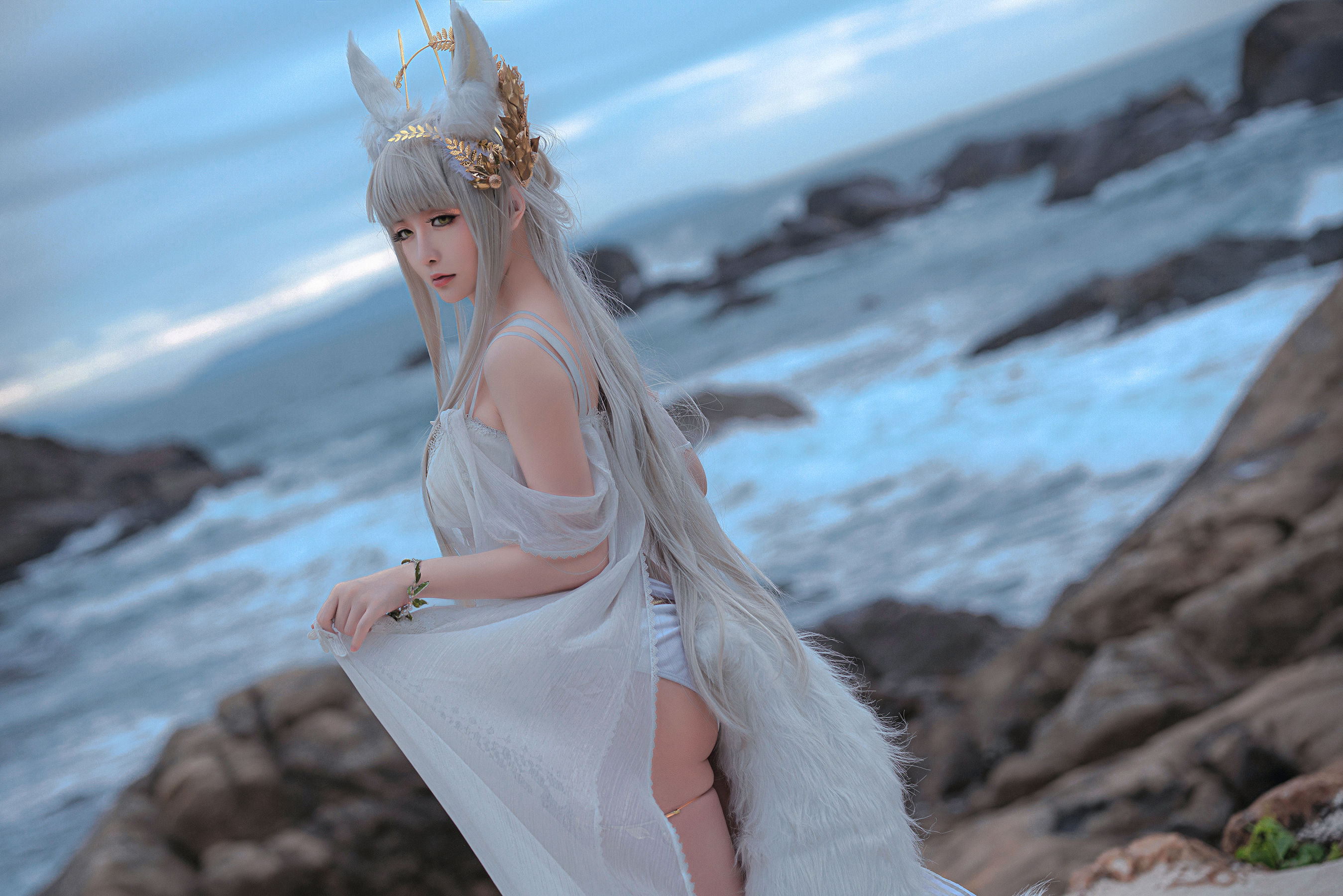 Coser小姐姐星之迟迟 – 明日方舟《白金》 [21P]