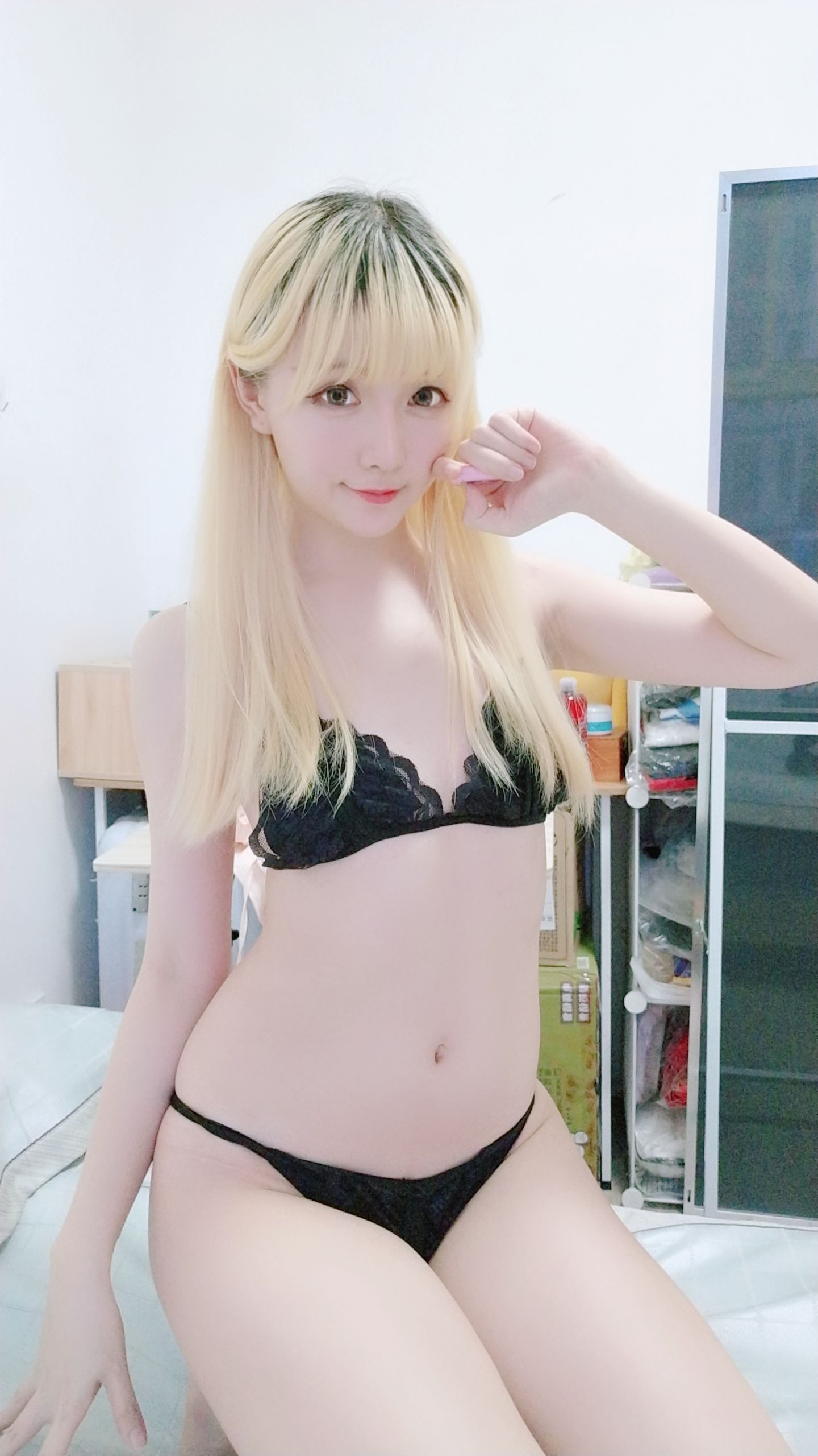 Coser小姐姐星之迟迟 黑制服 [68P]