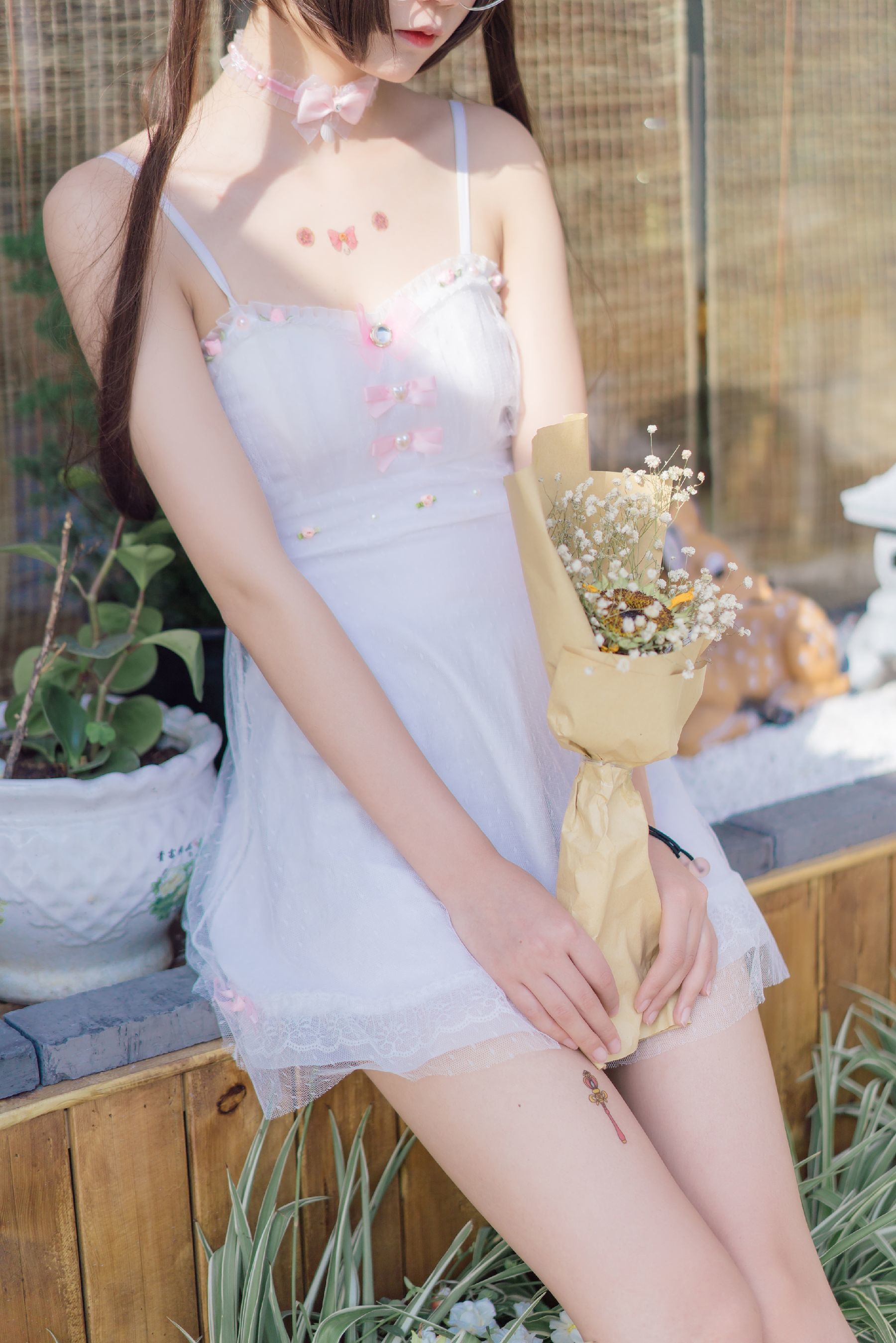 清纯少女五更百鬼 日常 双马尾 [10P]