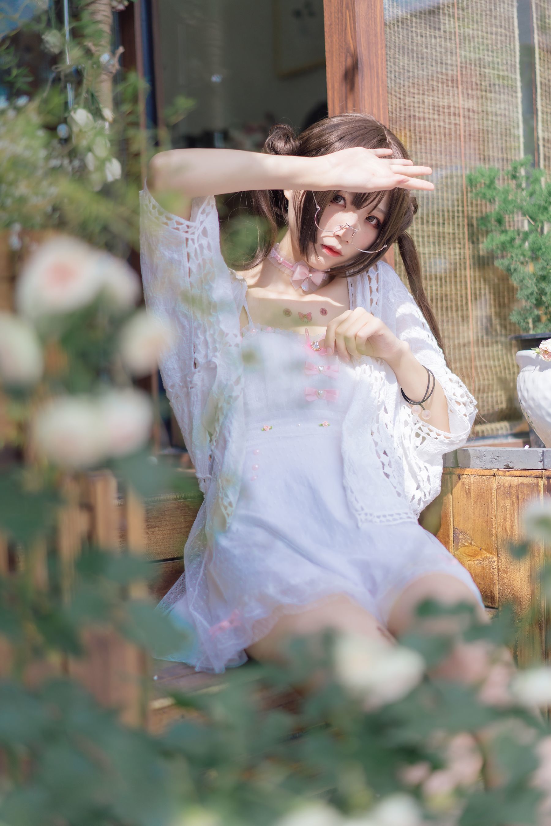 清纯少女五更百鬼 日常 双马尾 [10P]