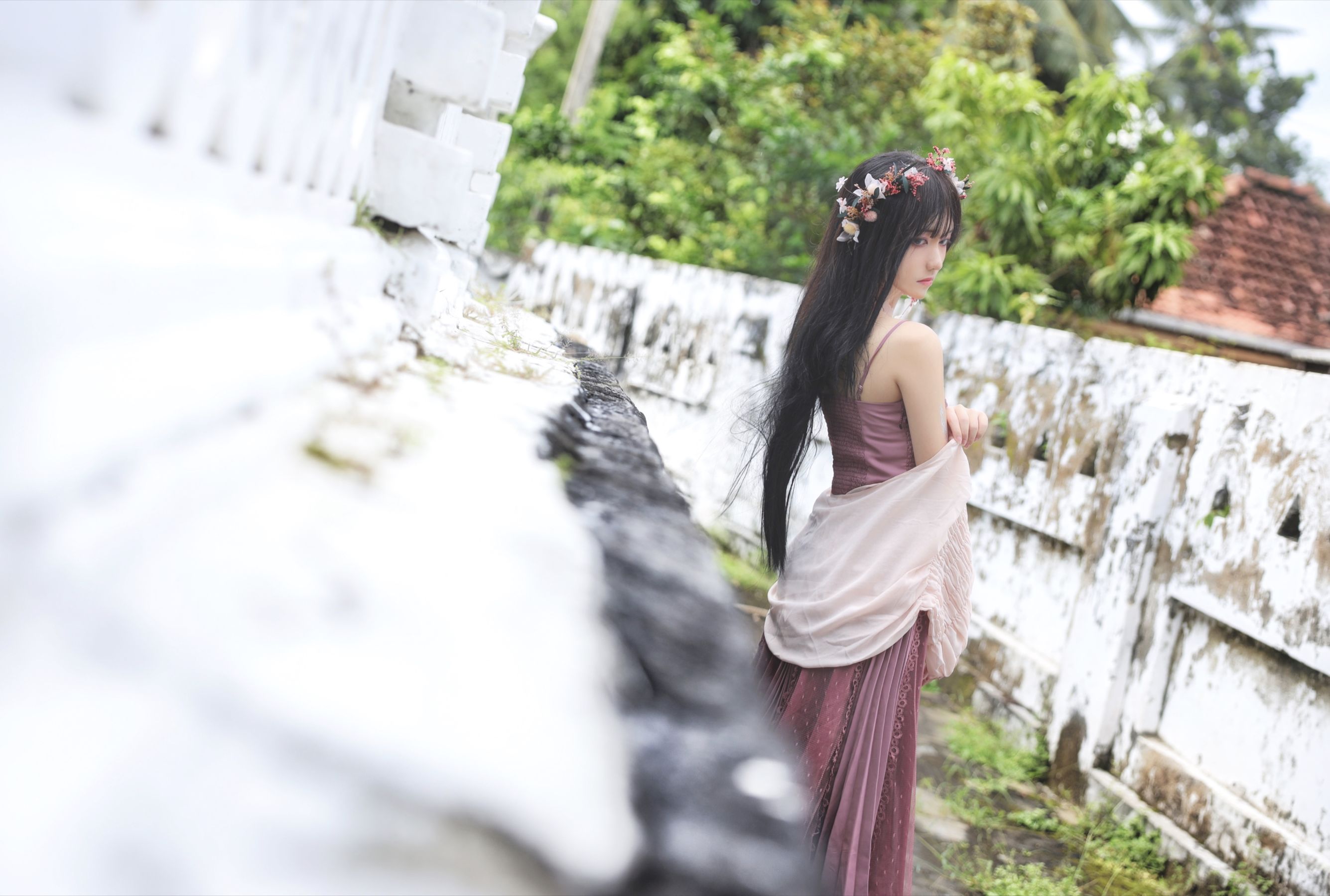 [Cosplay写真] 动漫博主南桃Momoko – 紫日常 [10P]