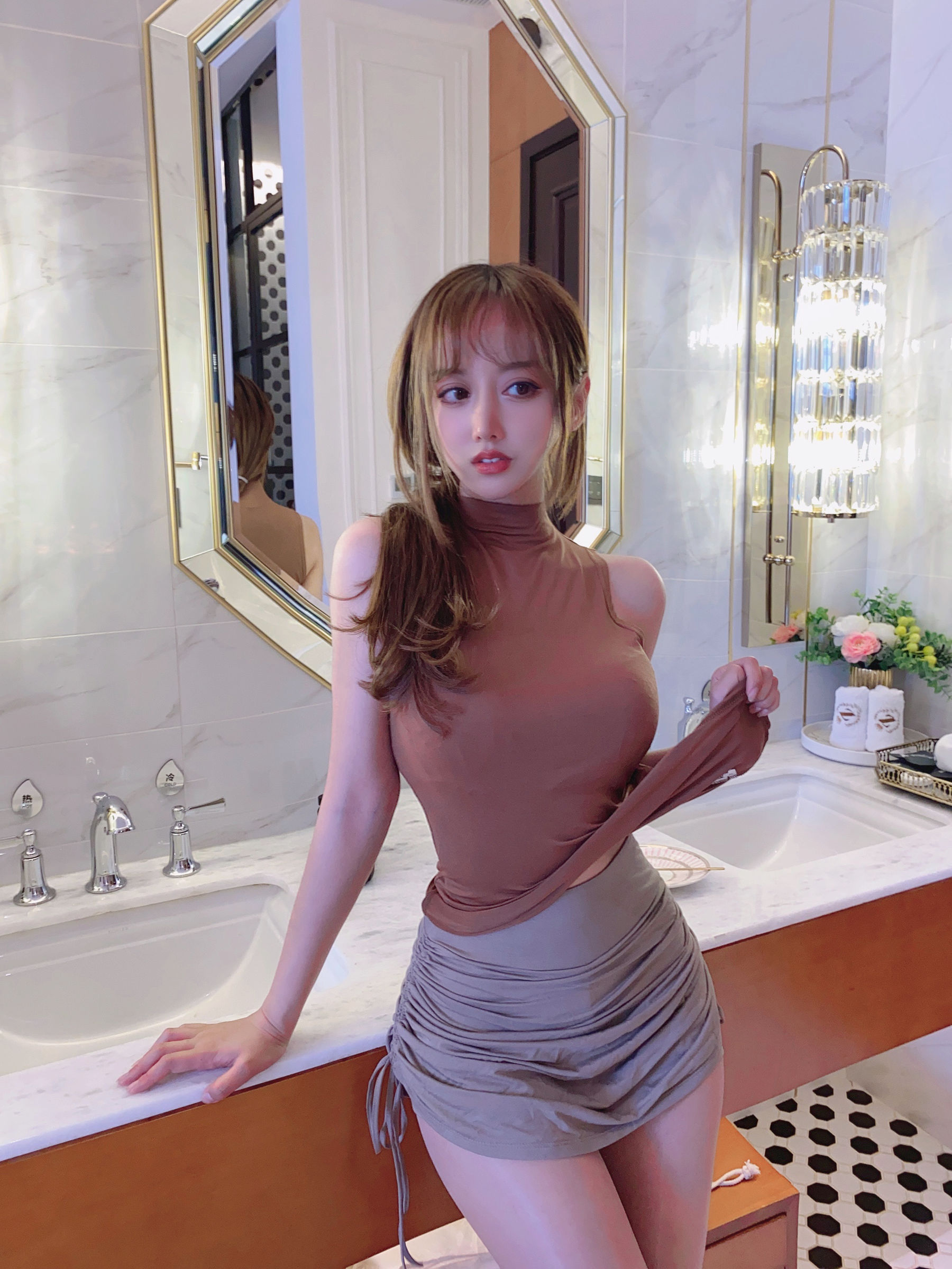 斗鱼米线线sama – 丝袜少妇诱惑系列 [22P]