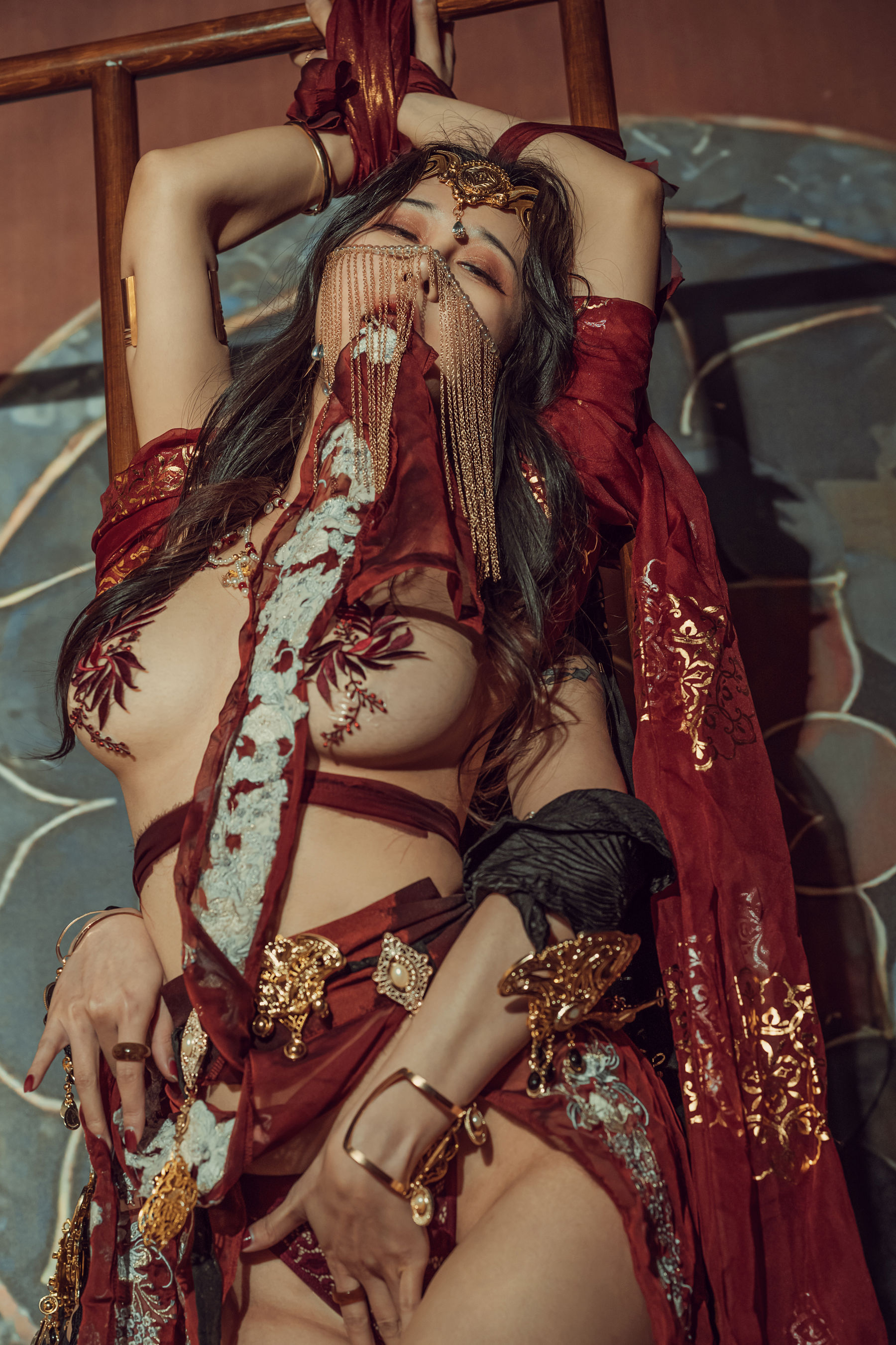 云溪溪 – 奶桃桃 双人古风 [50P]