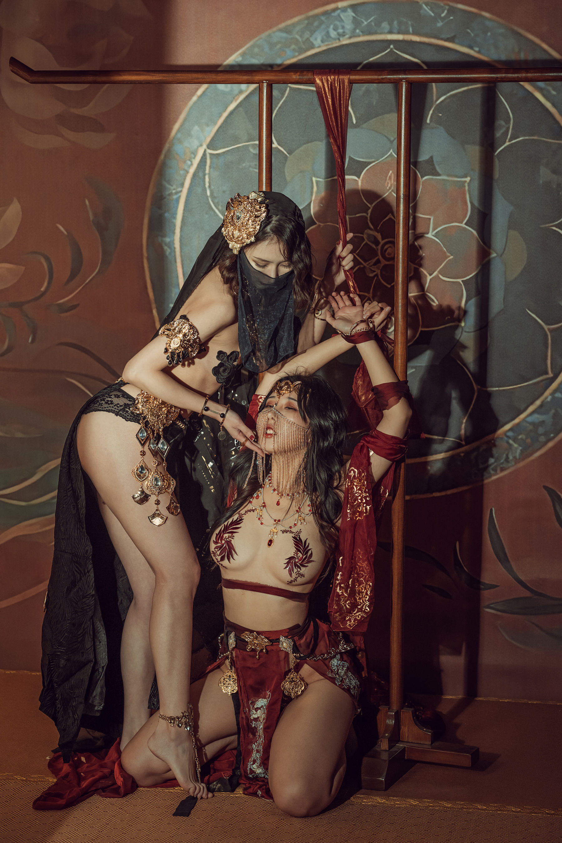 云溪溪 – 奶桃桃 双人古风 [50P]