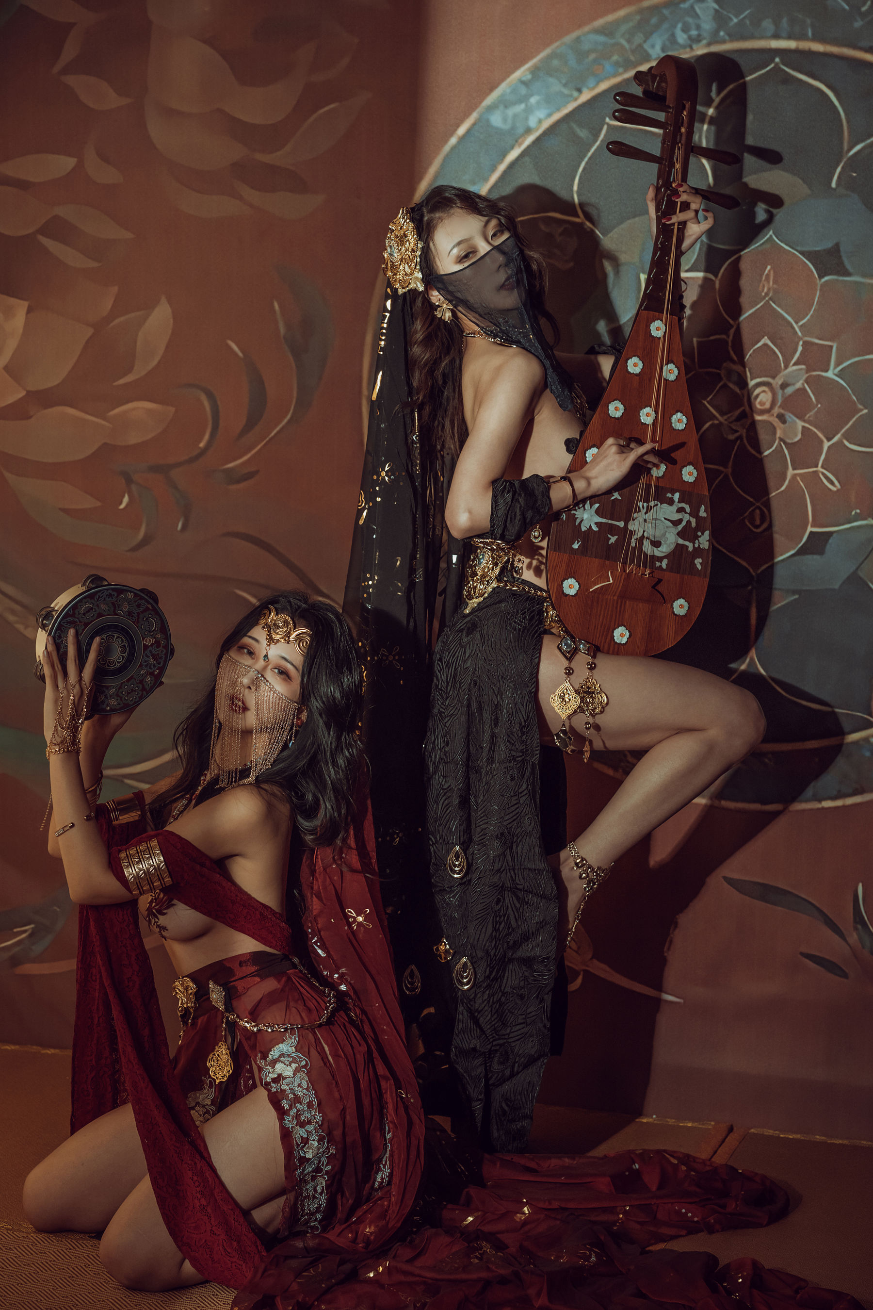 云溪溪 – 奶桃桃 双人古风 [50P]