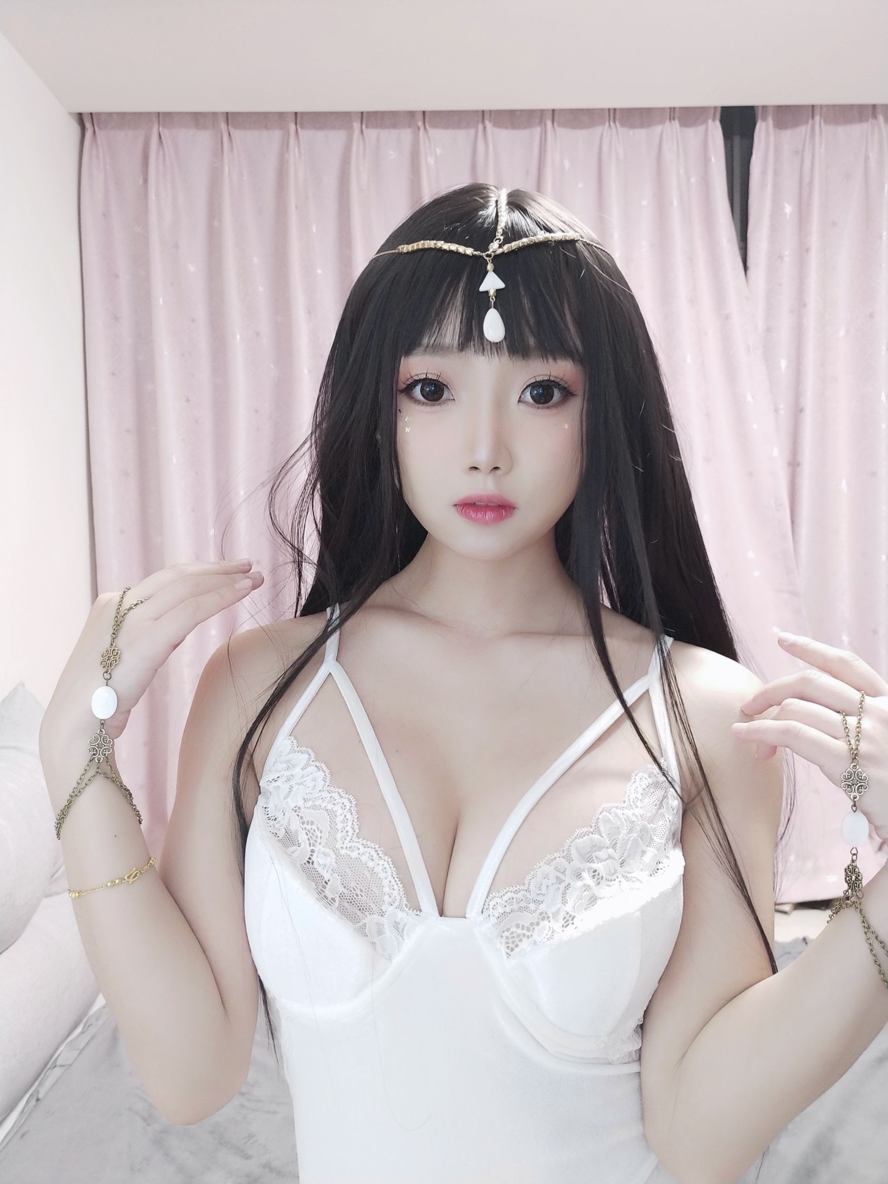 白嫩美少女鬼畜瑶 – 白色埃及瑶 [45P]