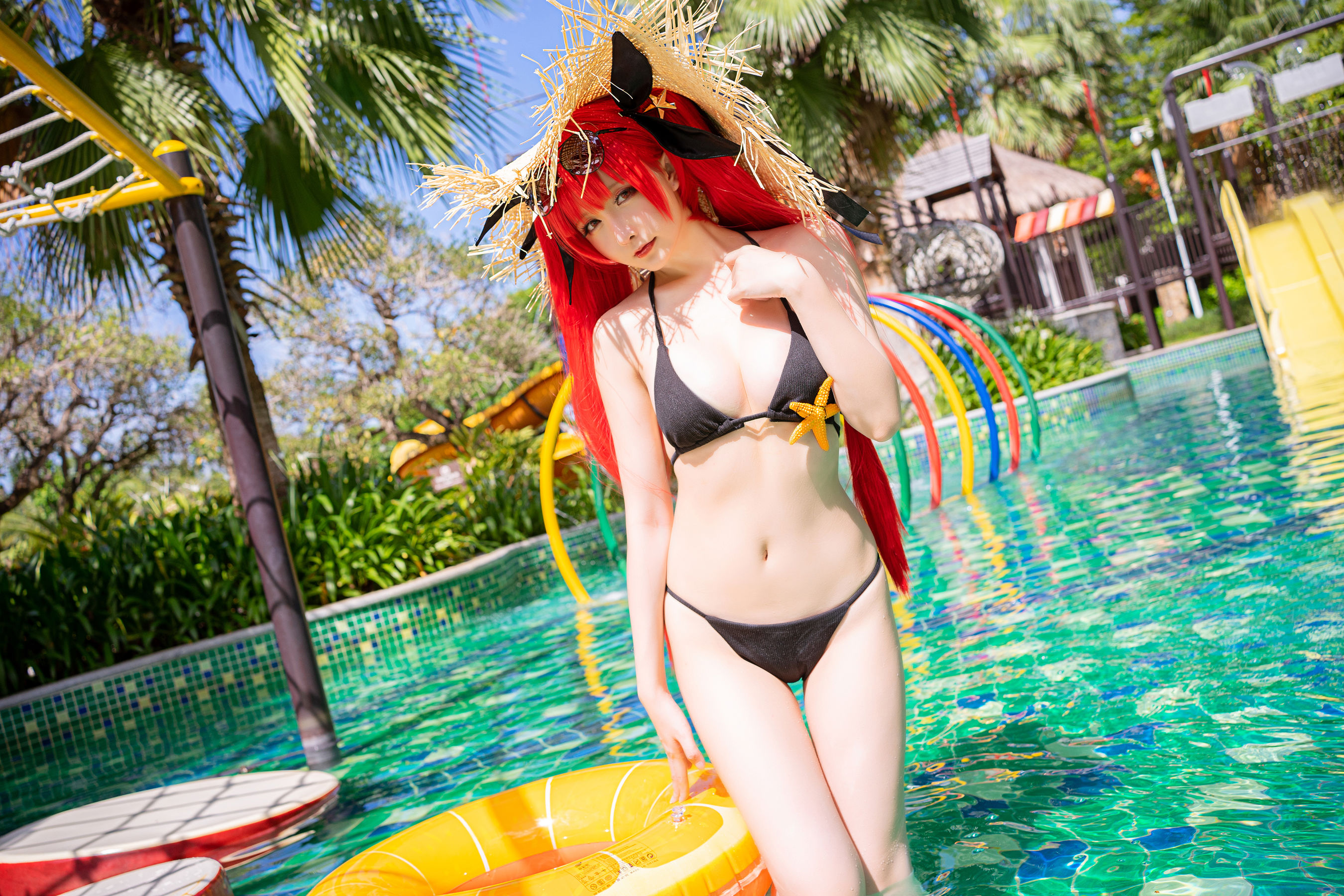 Coser小姐姐星之迟迟 – 鸣夏 火奴鲁鲁 [25P]