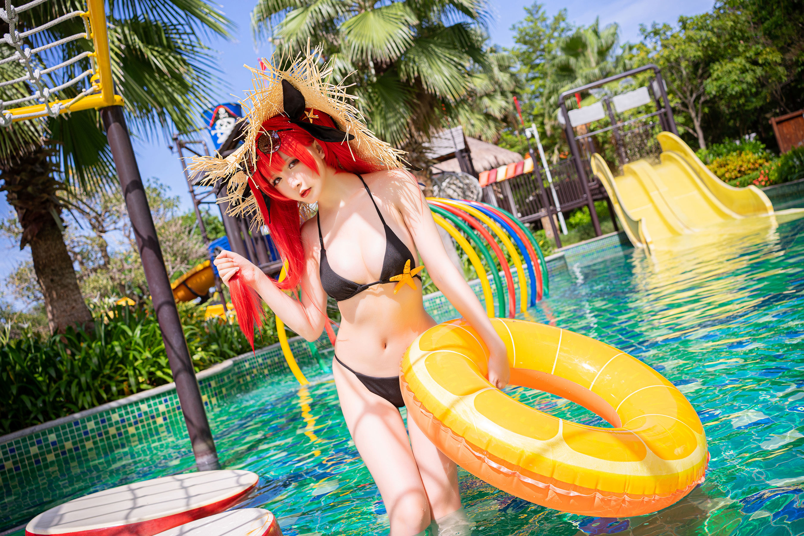 Coser小姐姐星之迟迟 – 鸣夏 火奴鲁鲁 [25P]