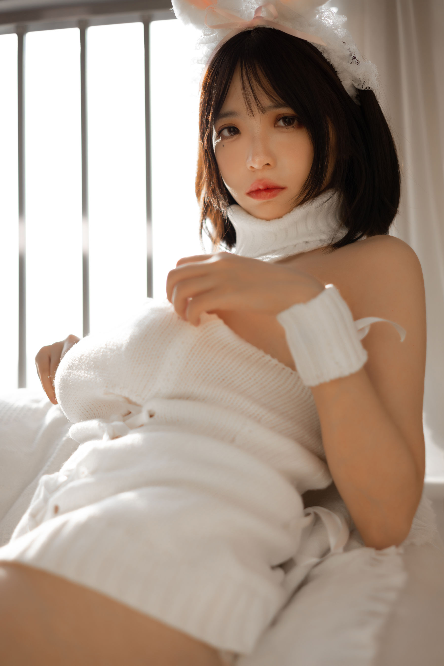 疯猫ss – 白色毛衣 [40P]