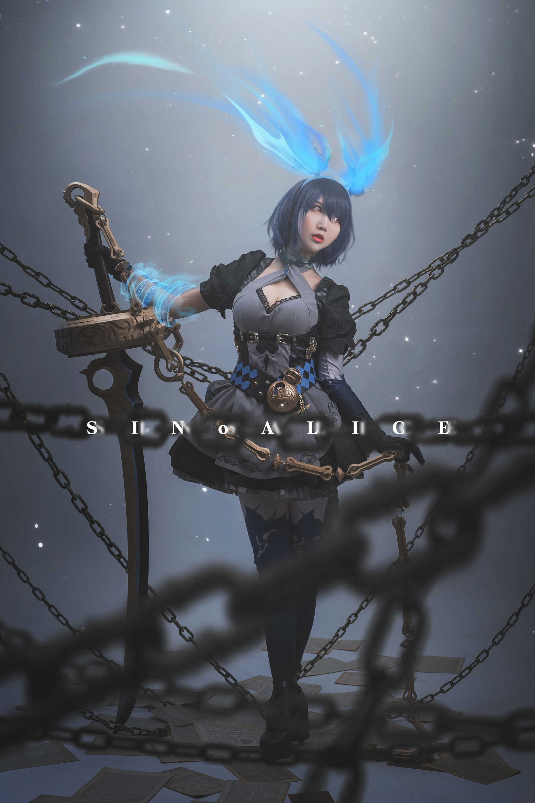 可爱人气Coser面饼仙儿 – 爱丽丝 [18P]