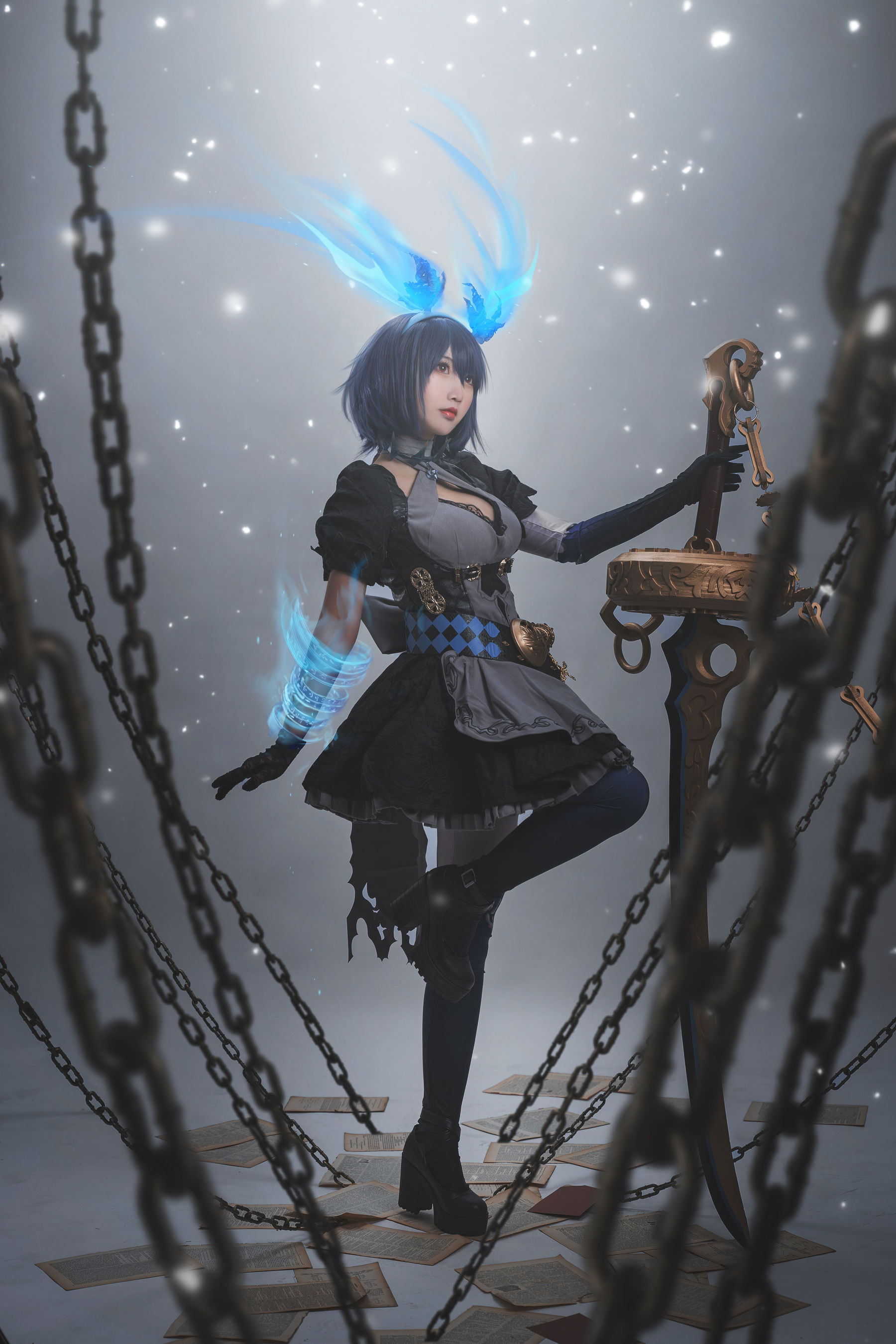 可爱人气Coser面饼仙儿 – 爱丽丝 [18P]