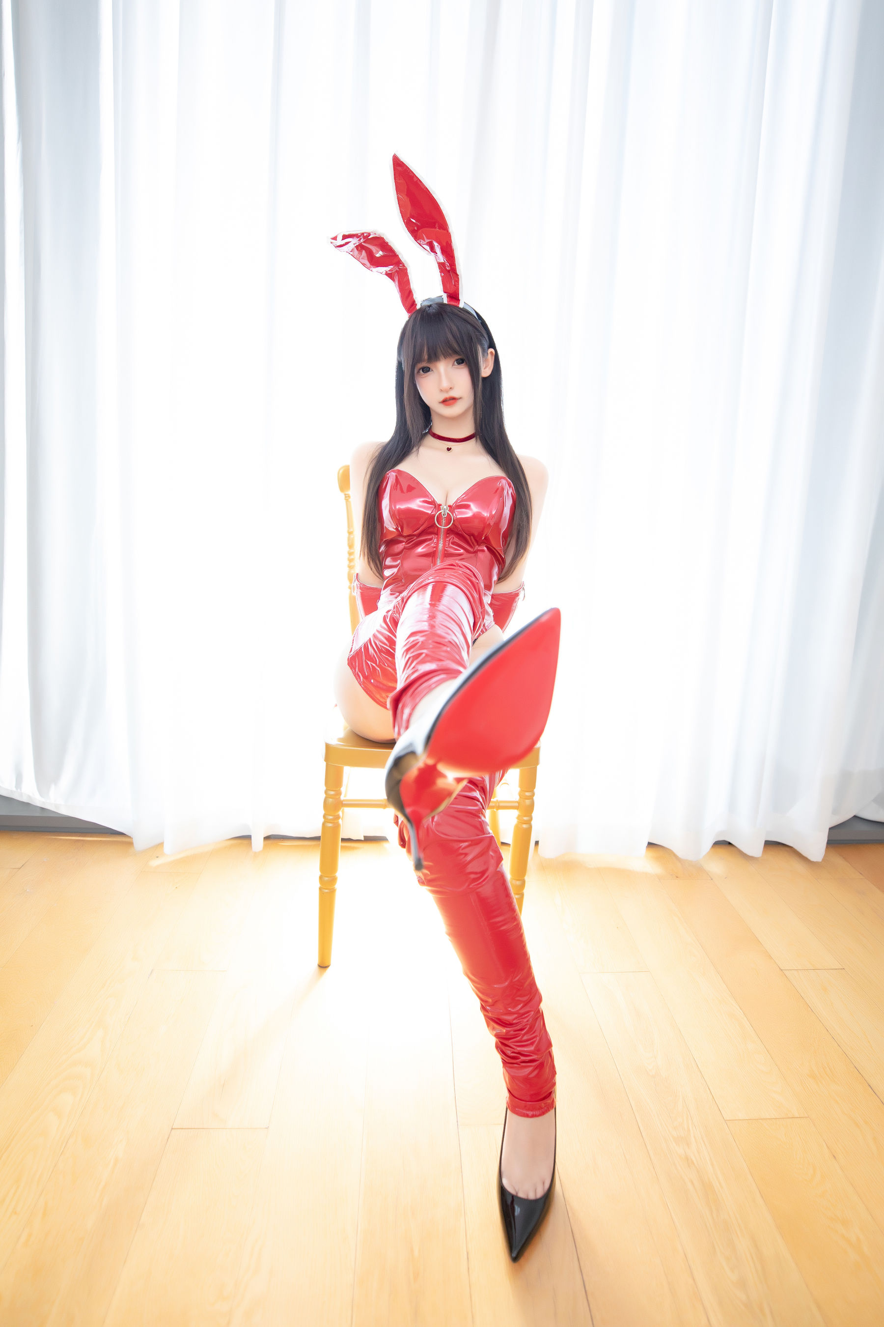 萝莉神楽板真冬 之红兔迎春 [75P]