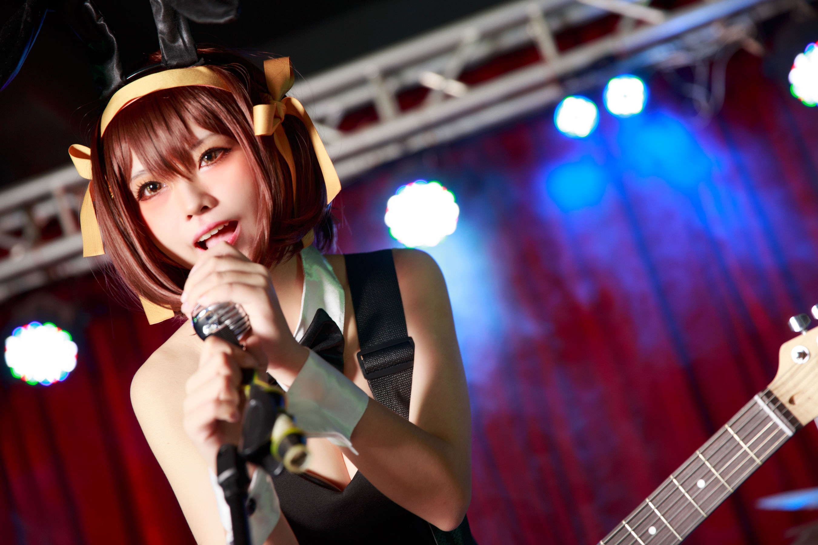 动漫博主G44不会受伤 – 凉宫 兔女郎 [17P]