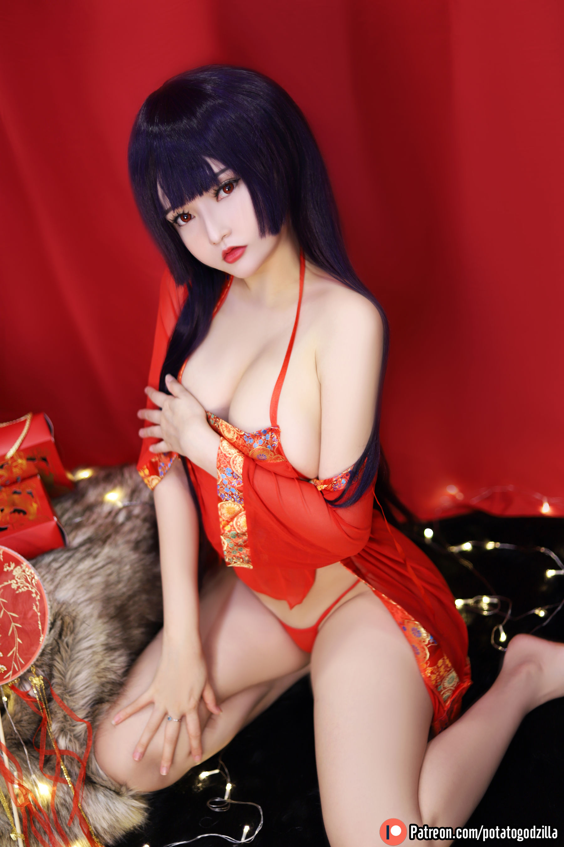 Coser小姐姐Potato Godzilla – Happy Mid Autumn 2020 [16P]