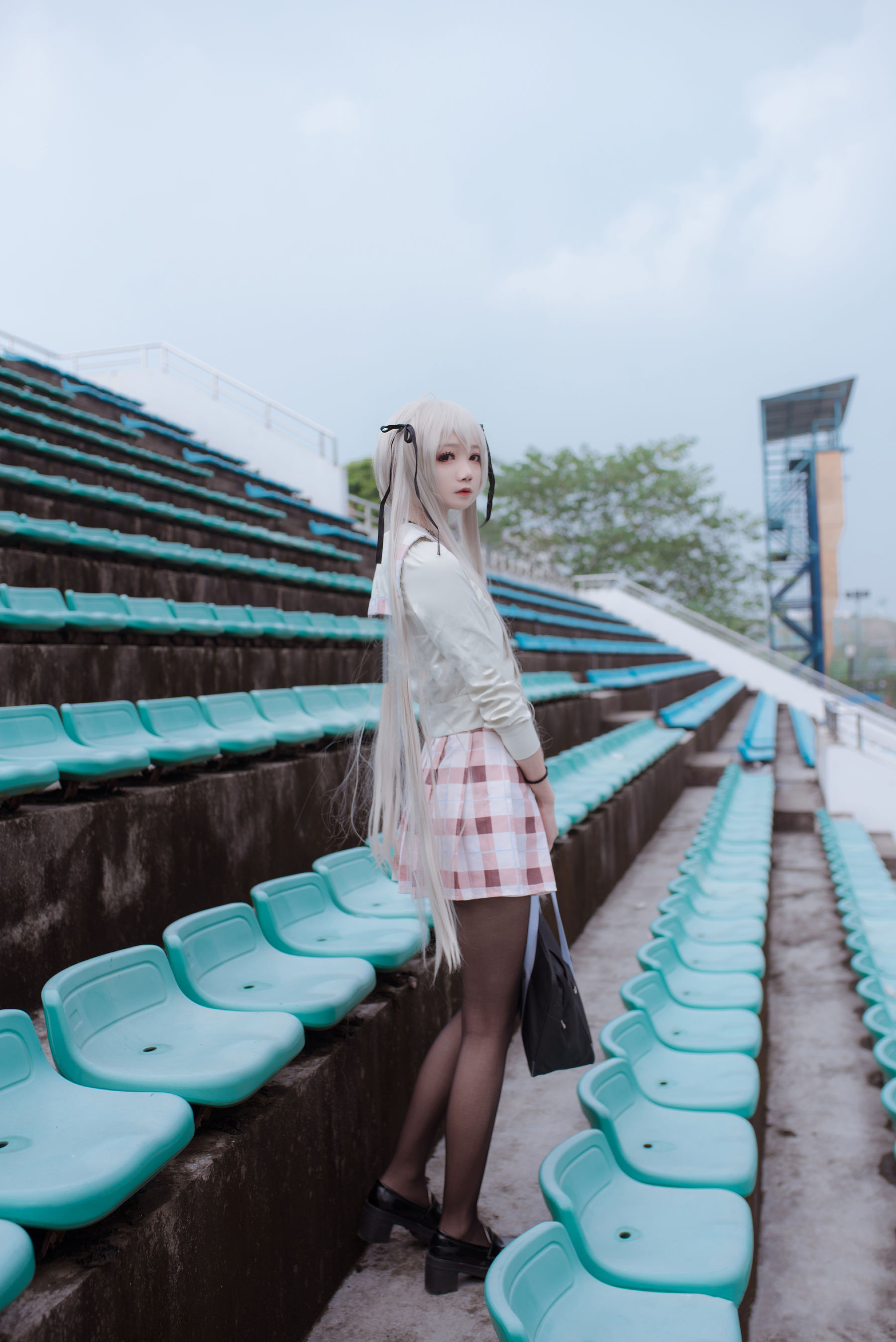 [Cosplay写真] 清纯少女五更百鬼 – 穹 [6P]