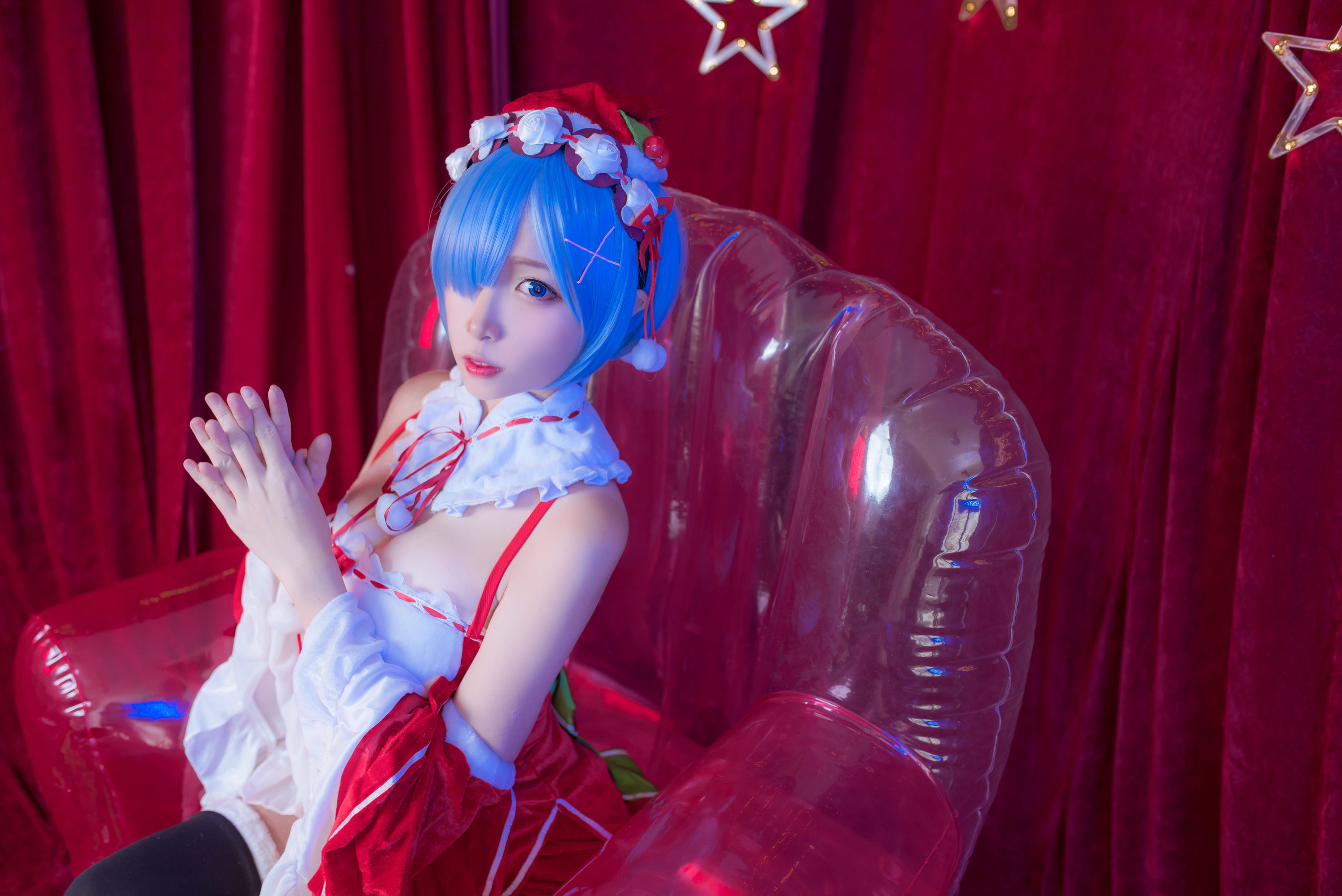 人气Coser二佐Nisa 雷姆圣诞 [46P]