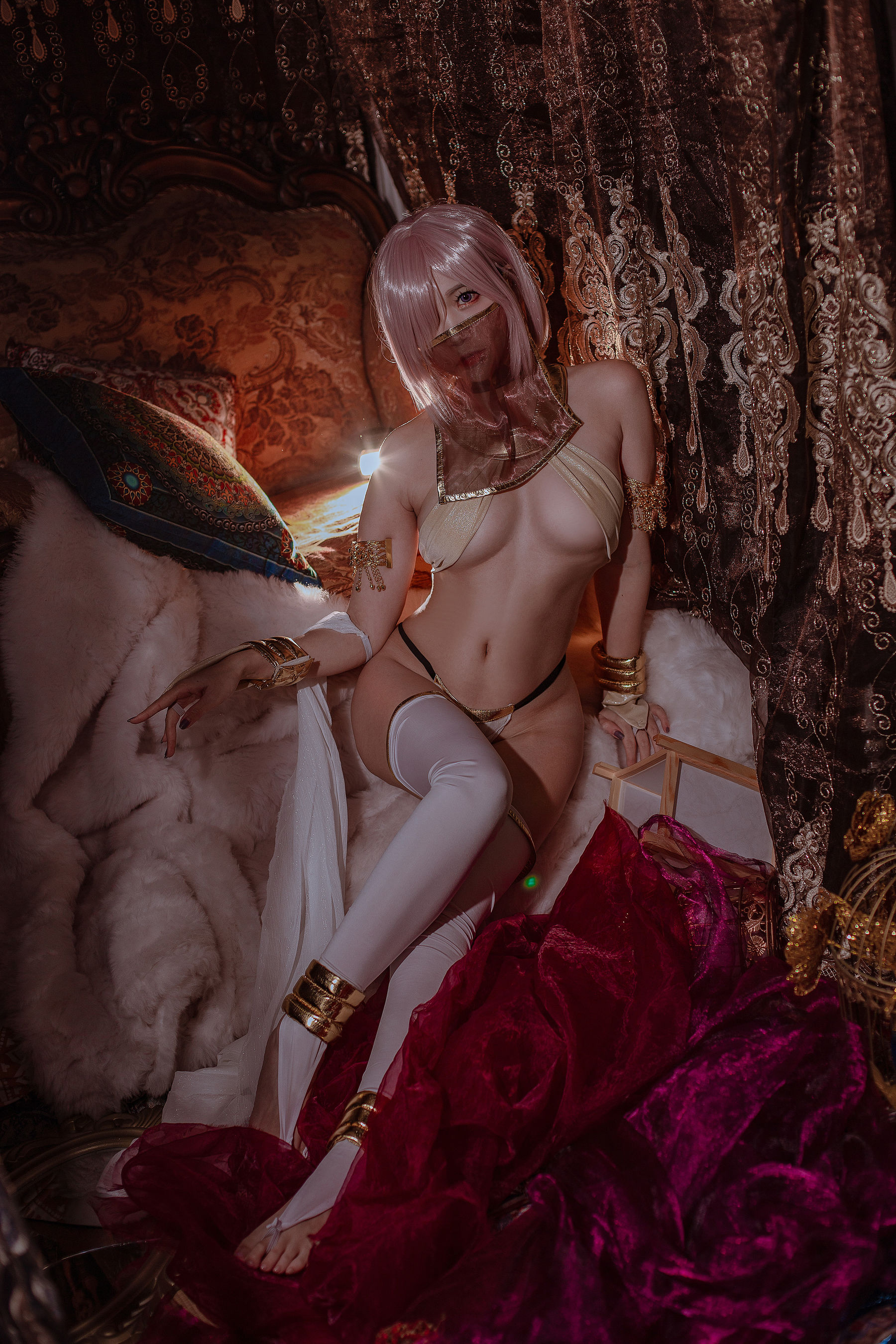 人气Coser二佐Nisa – fate玛修舞娘 [39P]