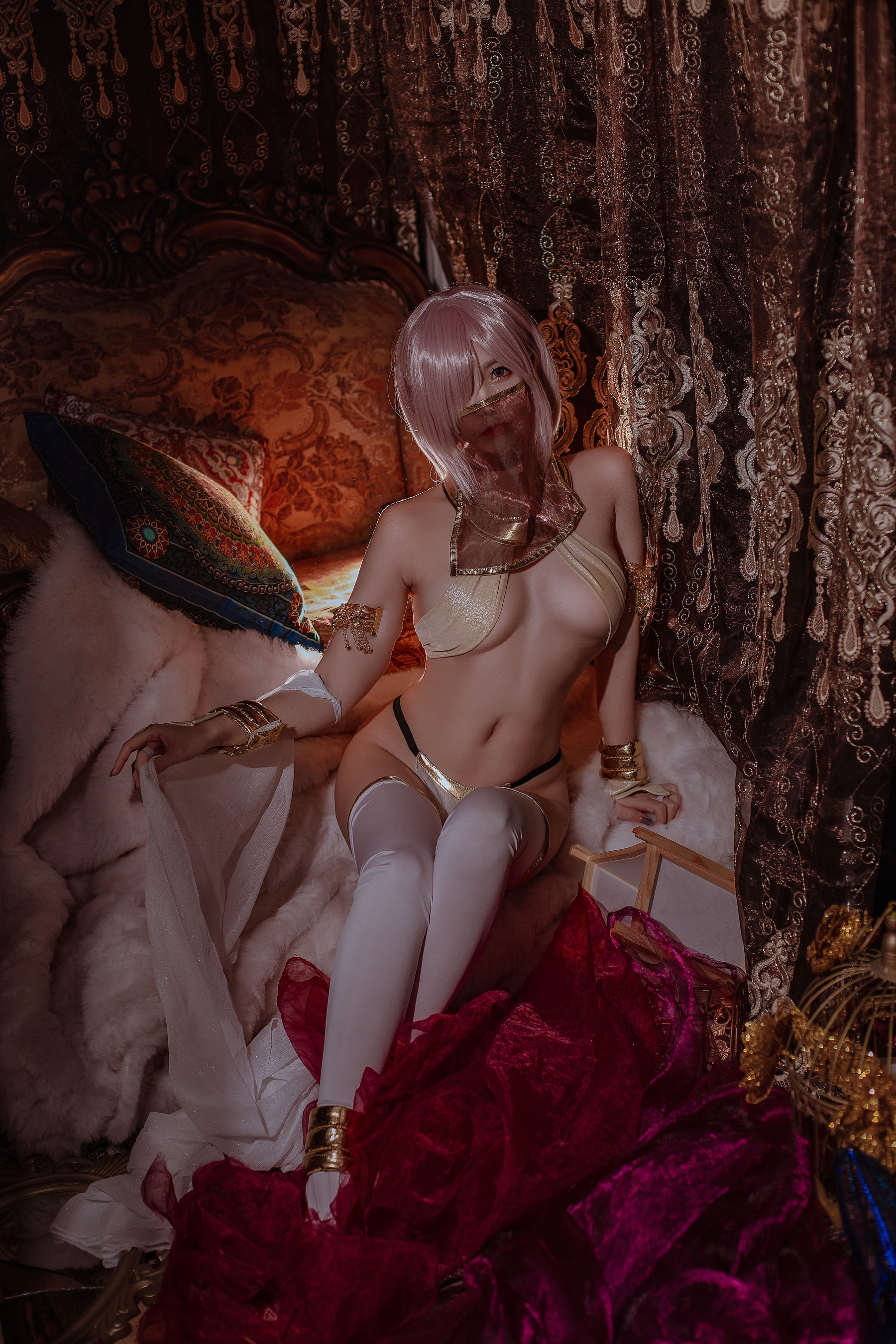 人气Coser二佐Nisa – fate玛修舞娘 [39P]