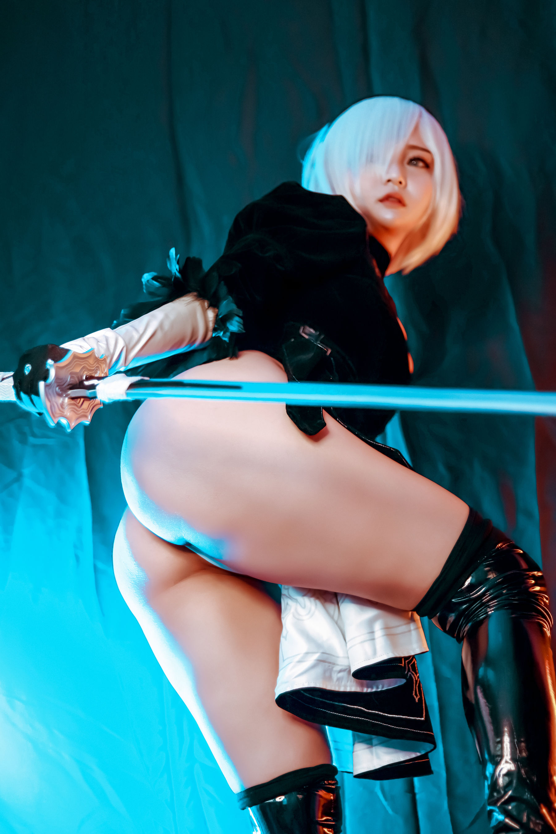 Coser小姐姐Potato Godzilla – 2B [20P]