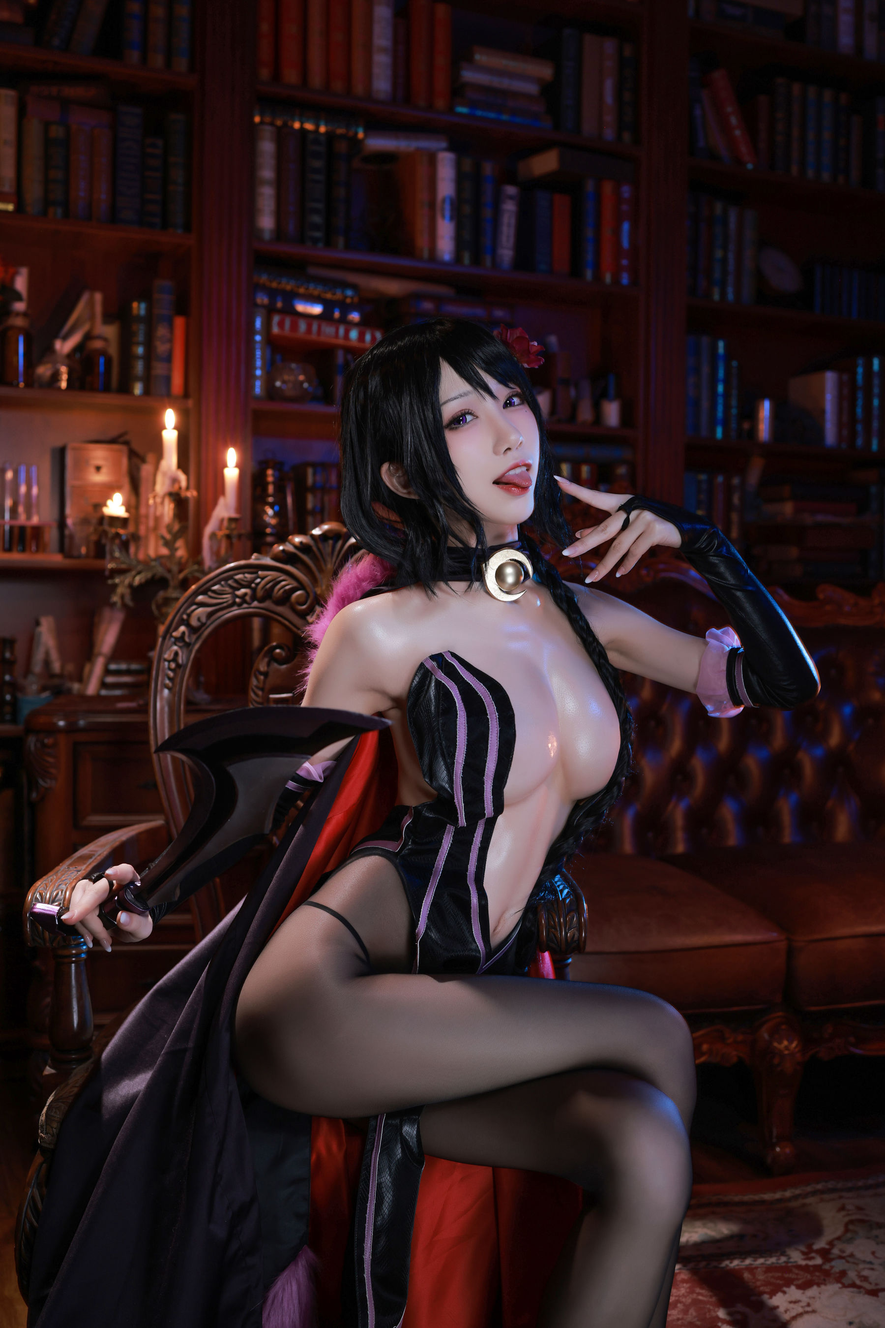 动漫博主水淼aqua – 猎肠者 [75P]