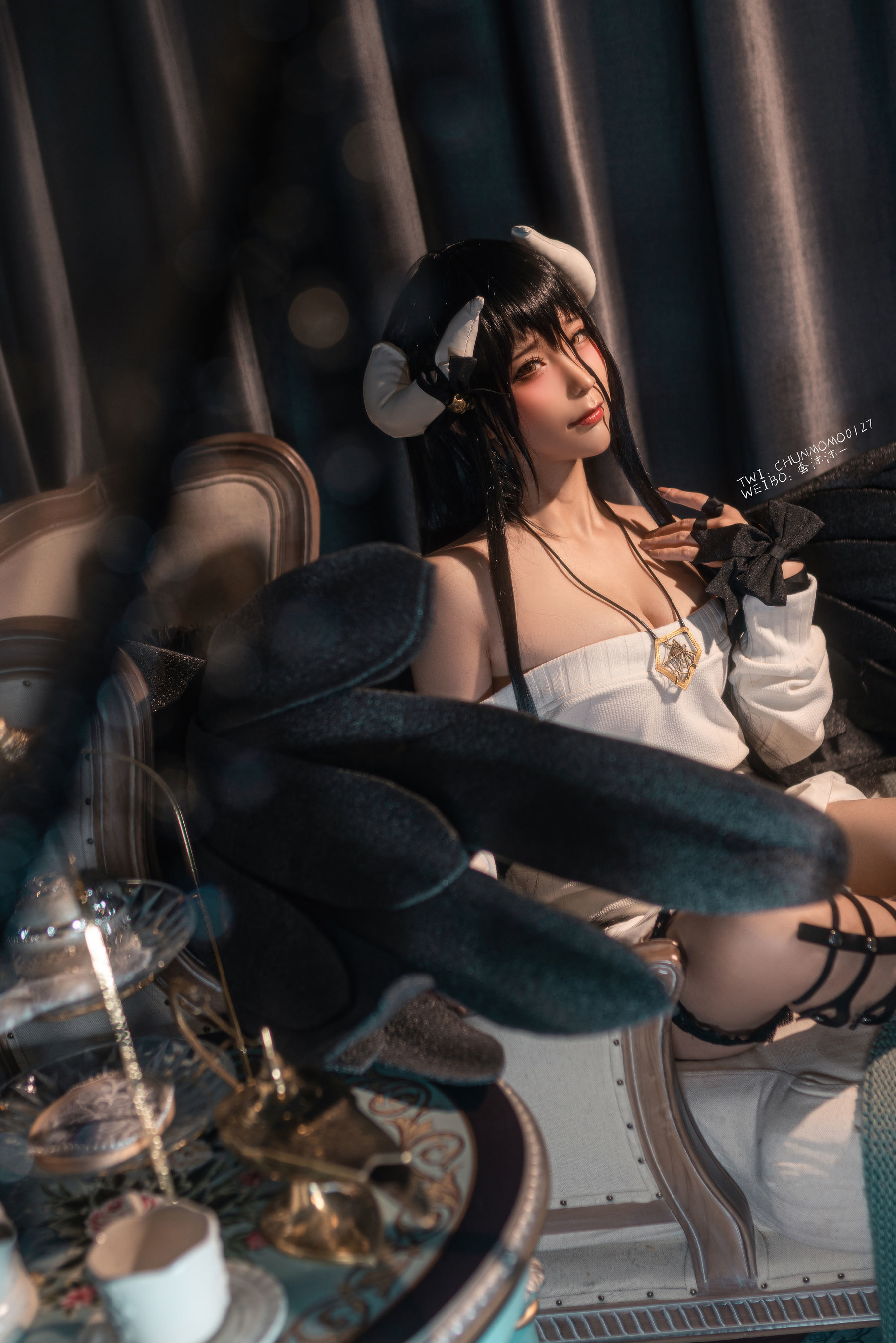 动漫博主蠢沫沫 – 雅儿贝德毛衣 [40P]