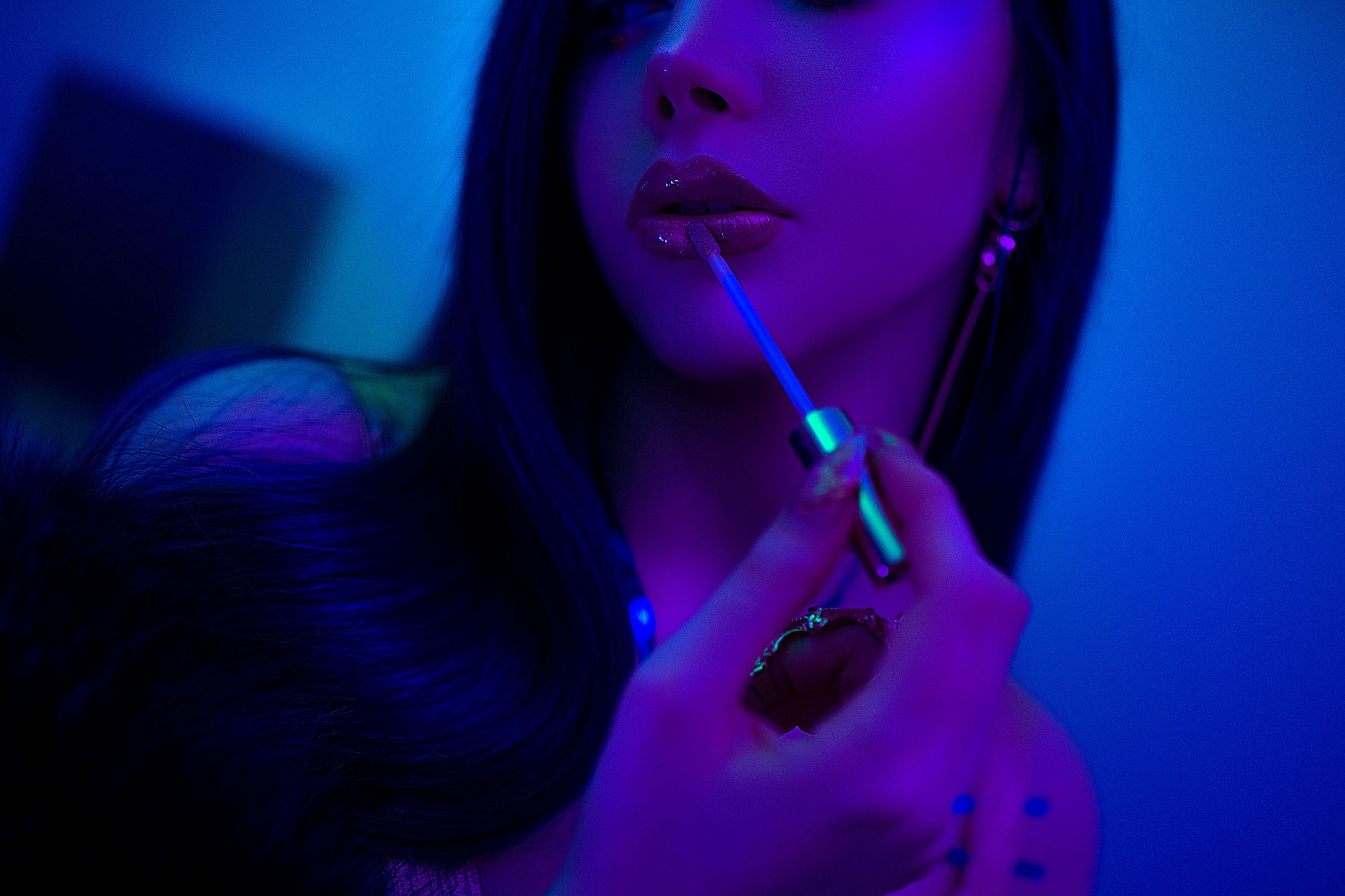 国外美女SayaTheFox – Cyberpunk Dress [15P] 插图1
