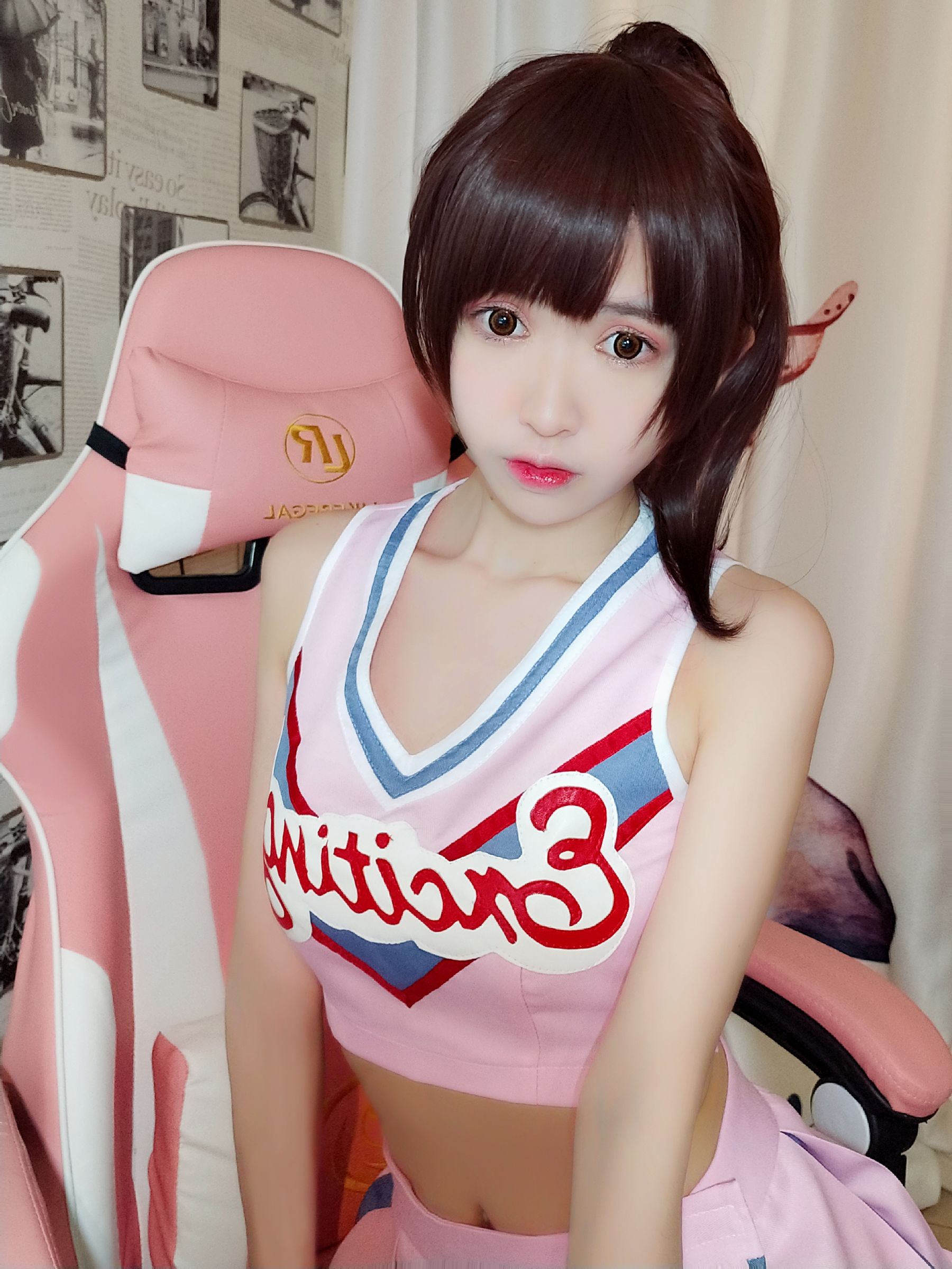 超人气Coser鳗鱼霏儿 加藤惠 给你加油 [11P]