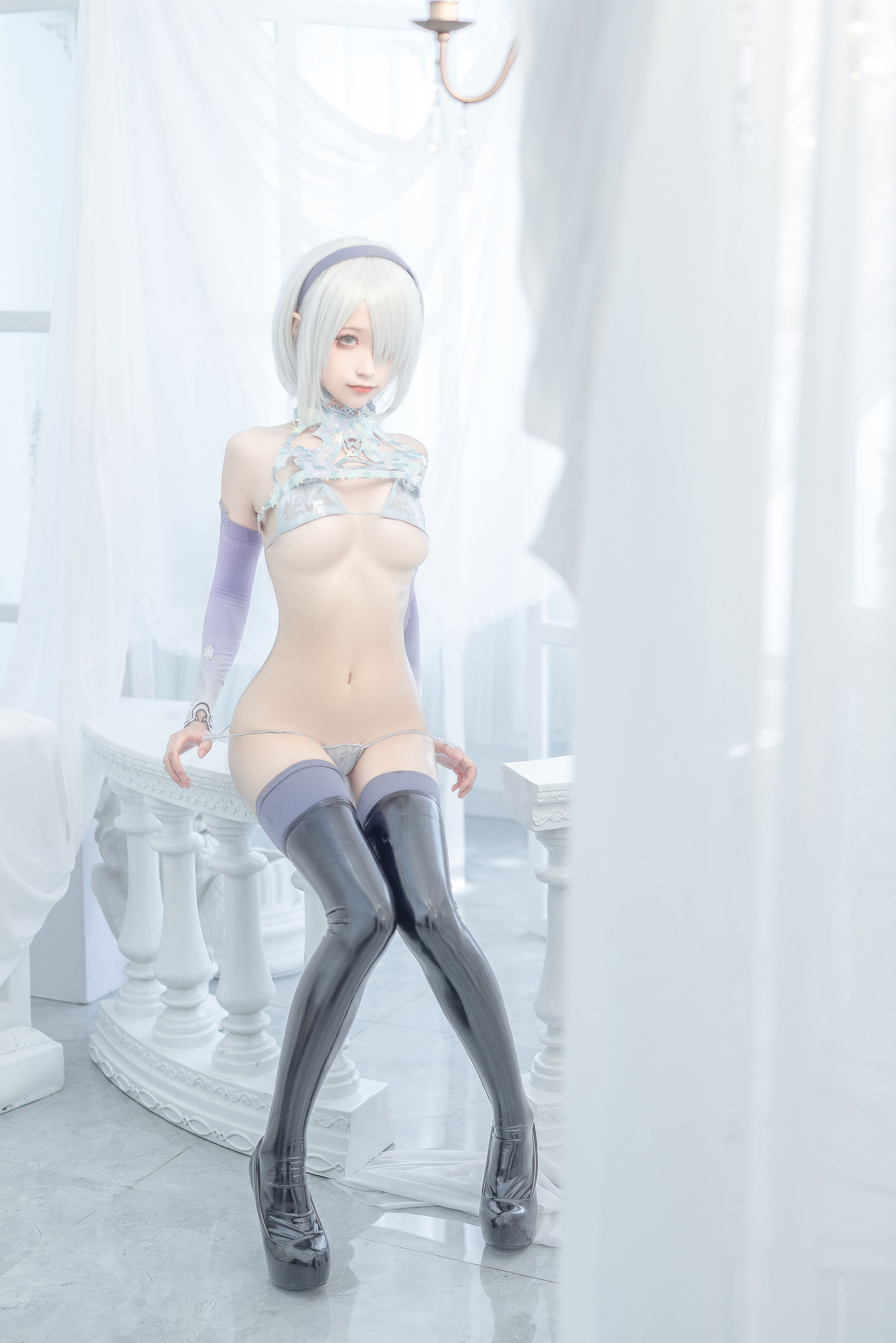 动漫博主蠢沫沫 – 2B冰雪 [35P]