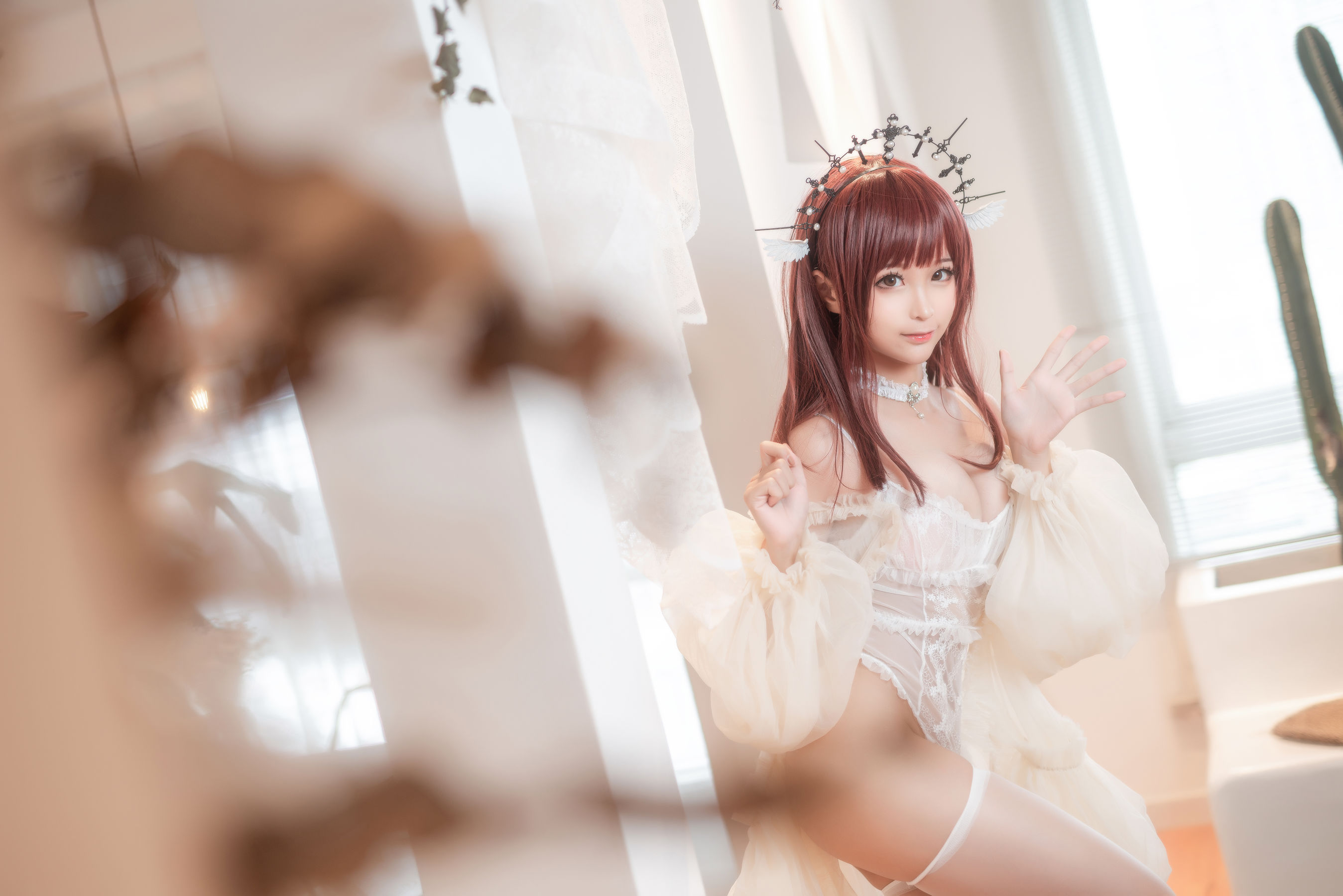 动漫博主蠢沫沫 – 火天使 [40P]