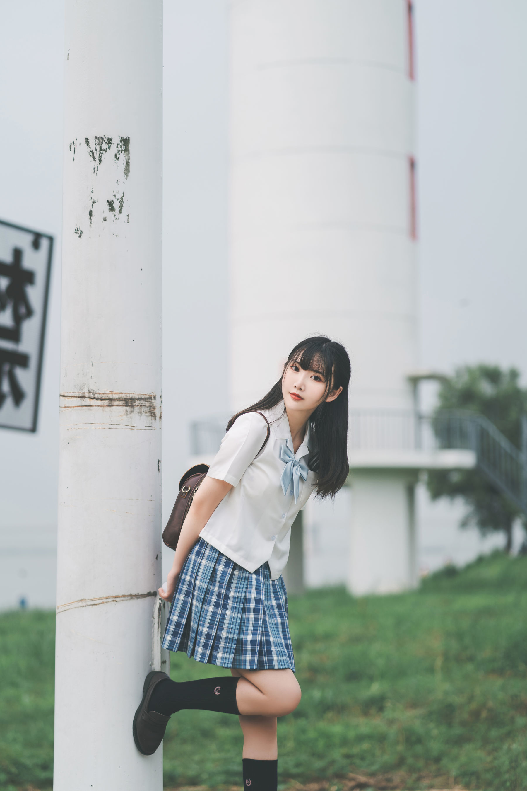 可爱人气Coser面饼仙儿 – 沙雕JK [22P]