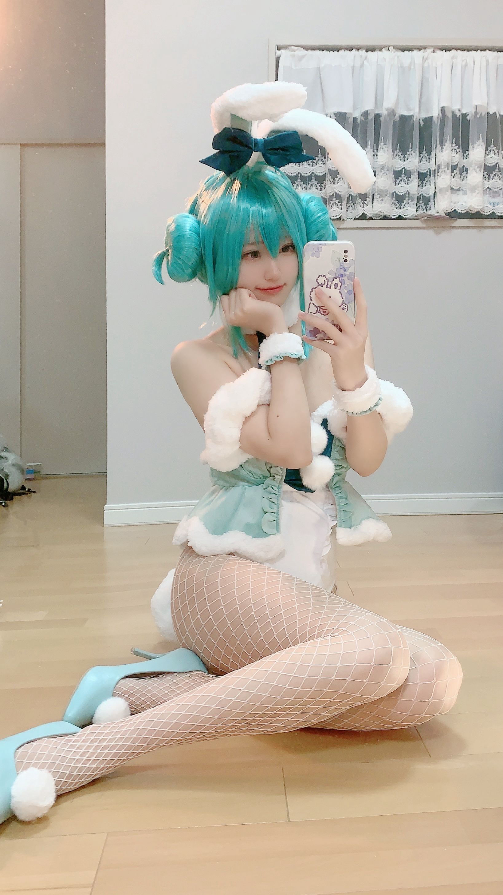 千阳(ちよ) – 初音兔女郎 [27P]