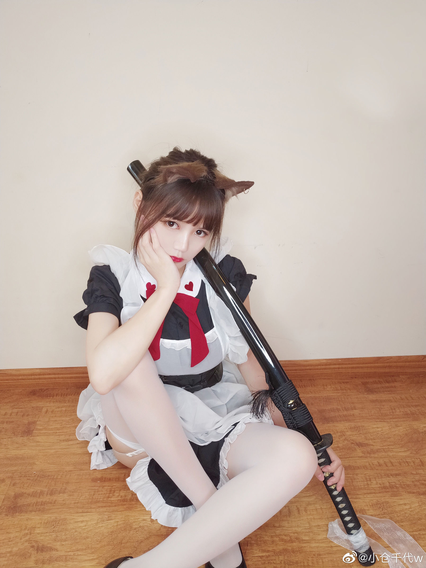 动漫博主小仓千代w – 带刀女仆 [9P]