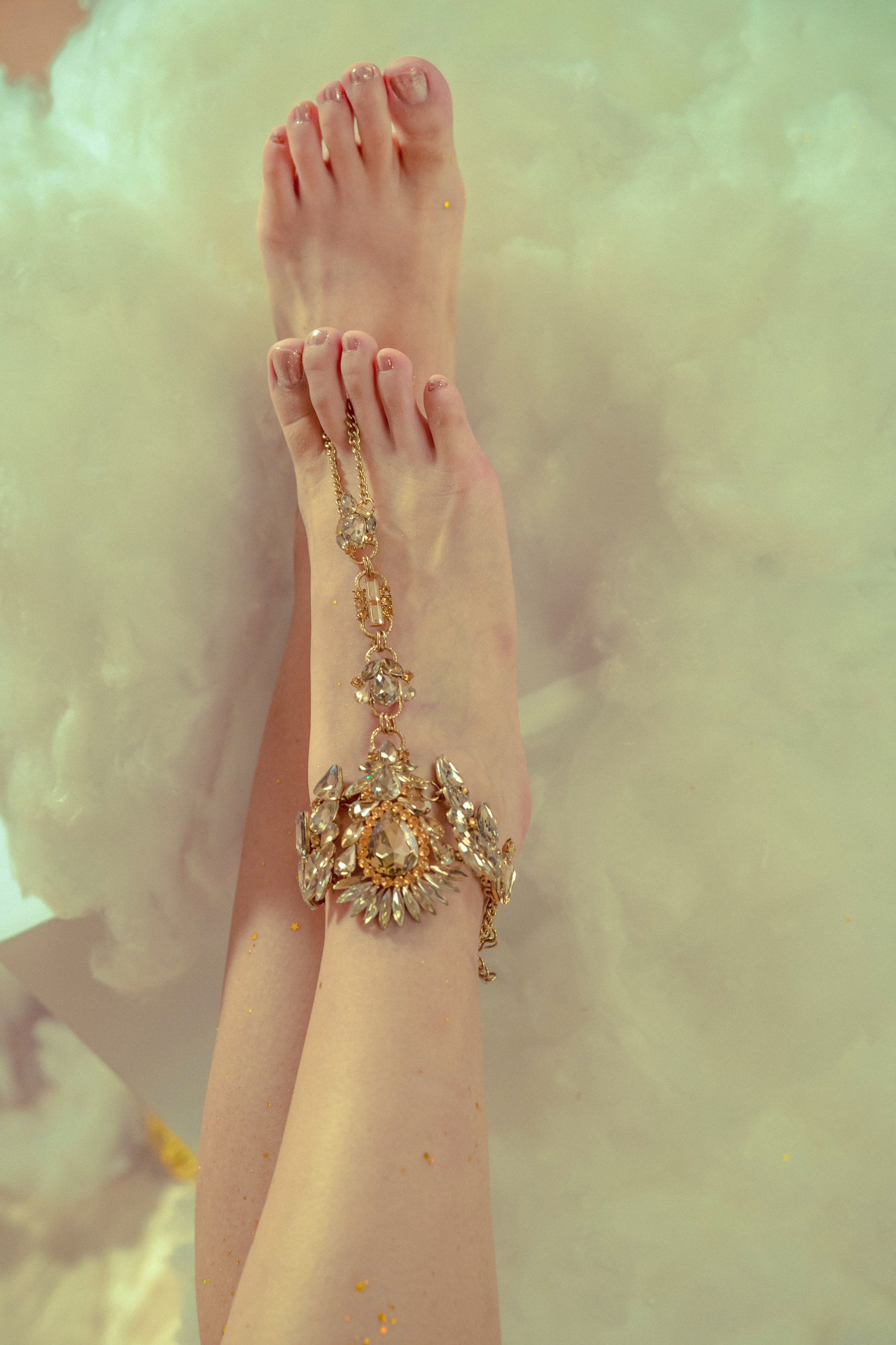 云溪溪 – 奶桃桃 Tourmaline Citrine 黄水晶 [40P]