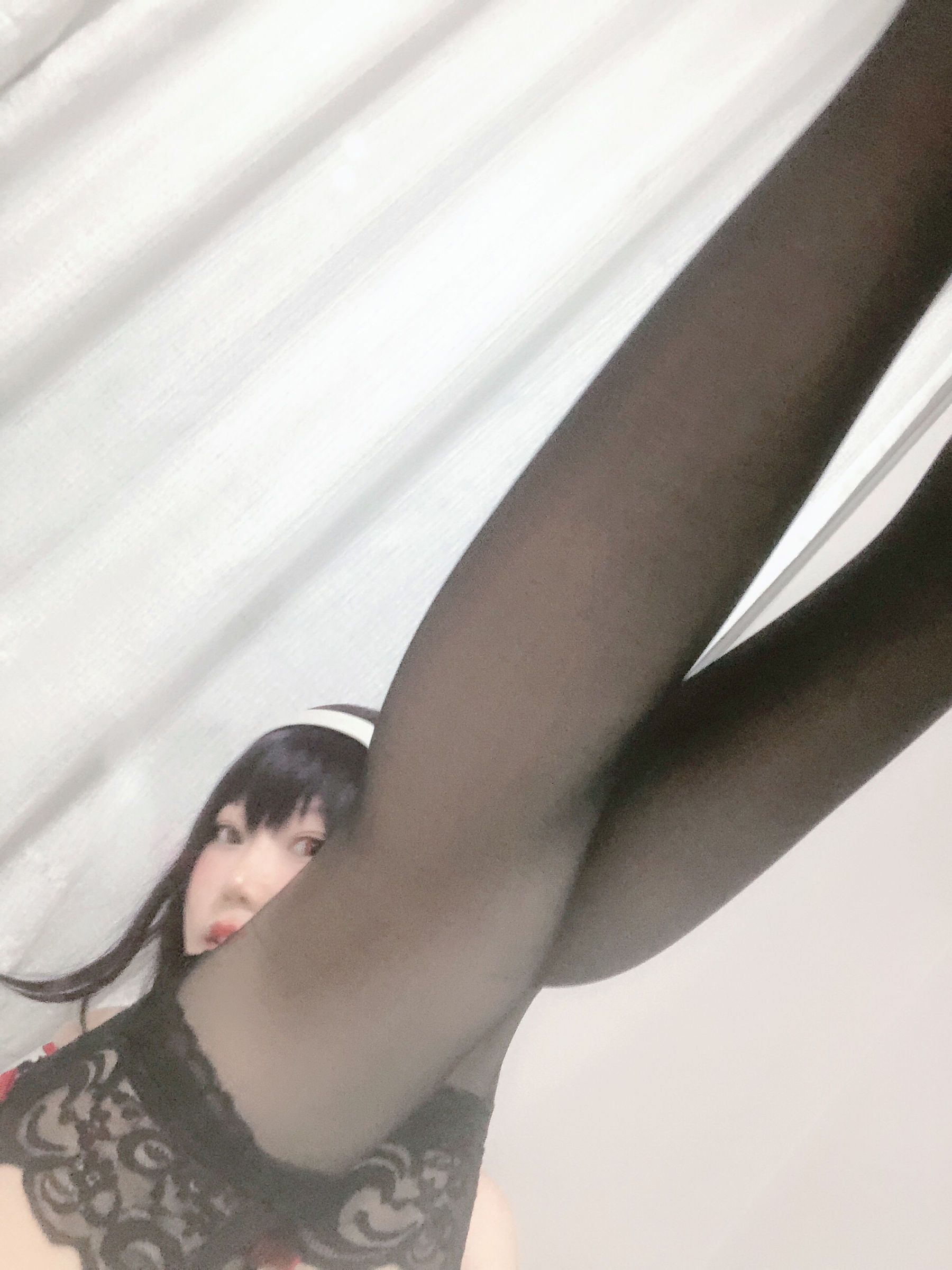 香草喵露露 – 诗羽学姐睡衣 [45P]