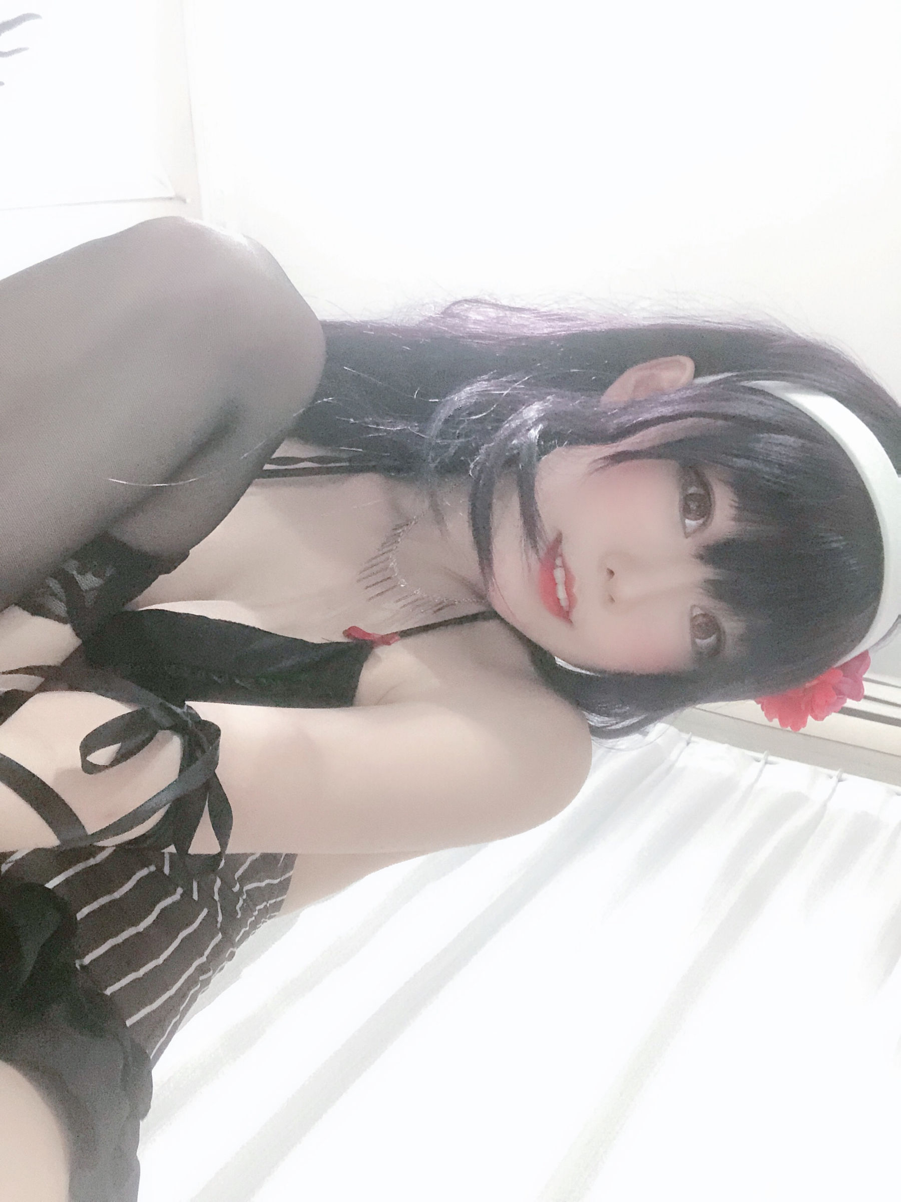 香草喵露露 – 诗羽学姐睡衣 [45P]