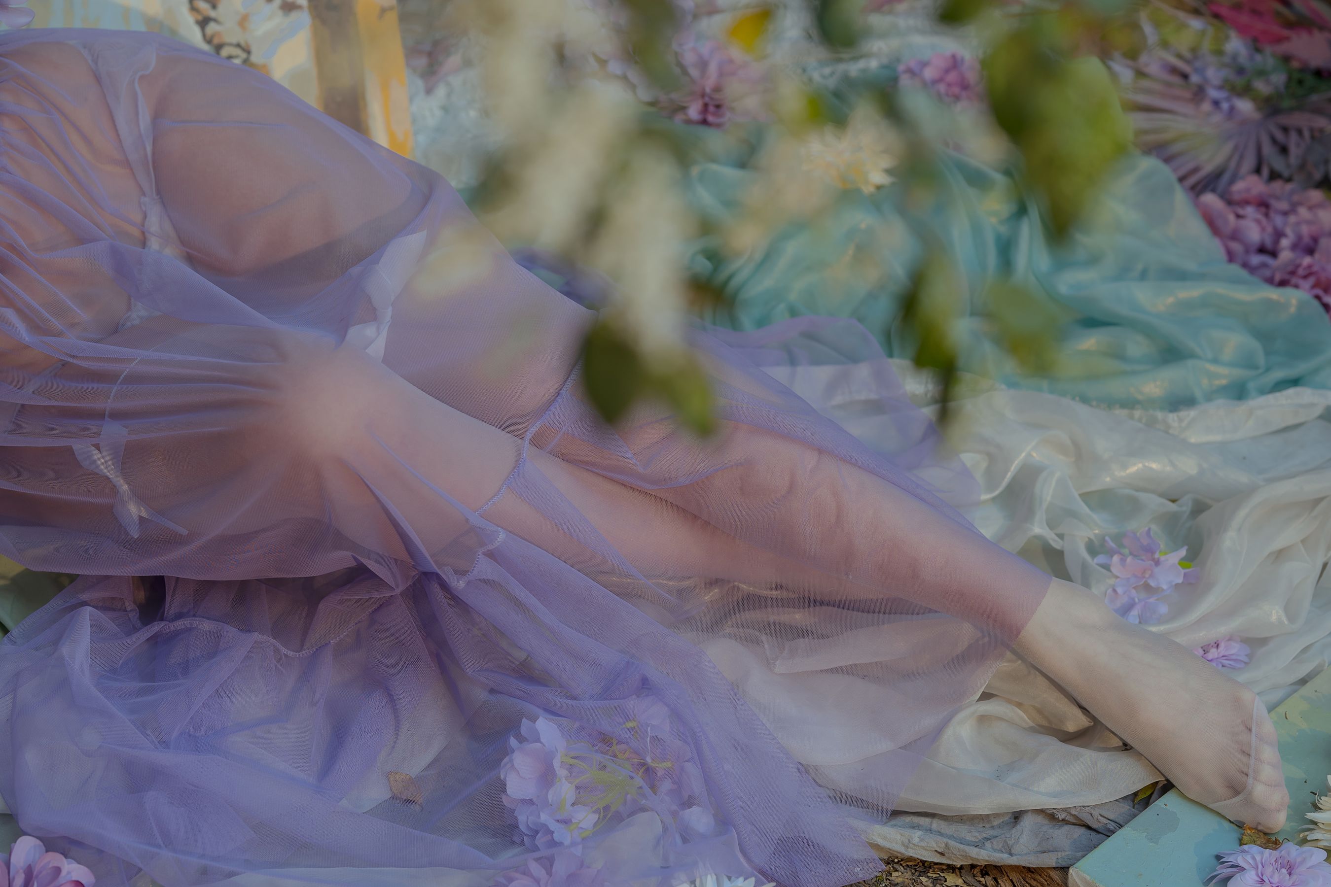 云溪溪 – 奶桃 春风 [50P]