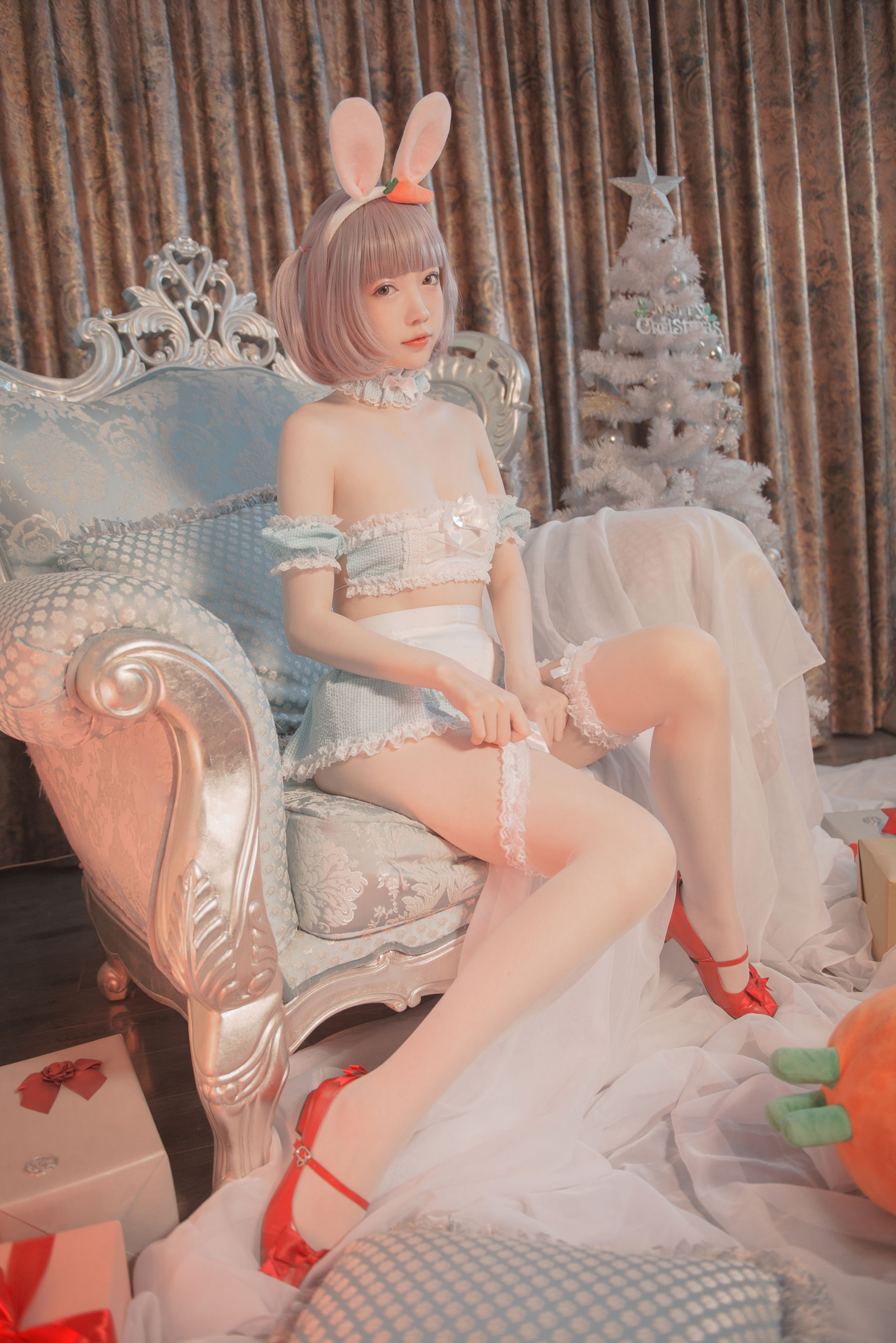 大胸萌妹妖少you1 – 雪兔 [11P]