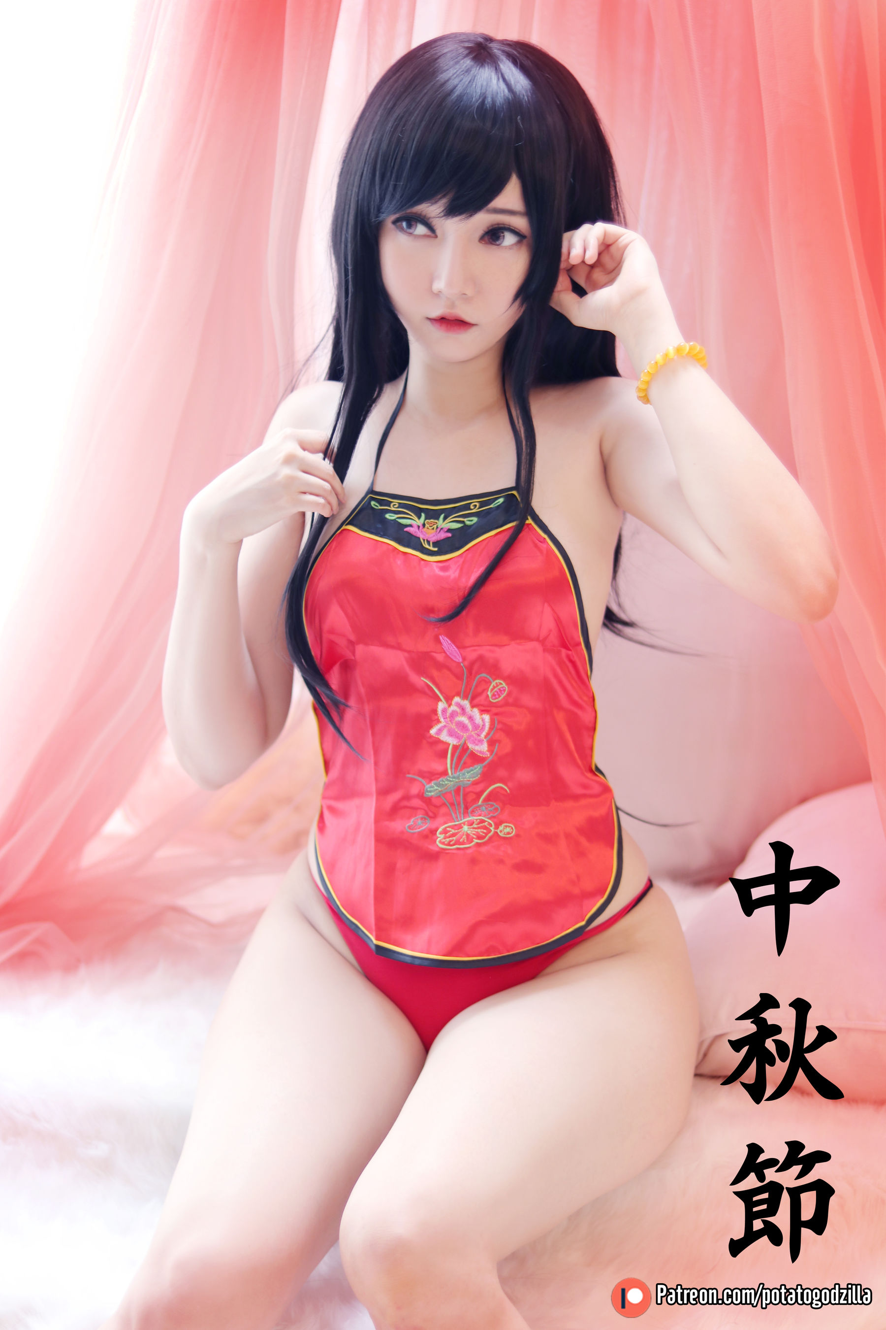 Coser小姐姐Potato Godzilla – Happy Mid Autumn 2019 [22P]