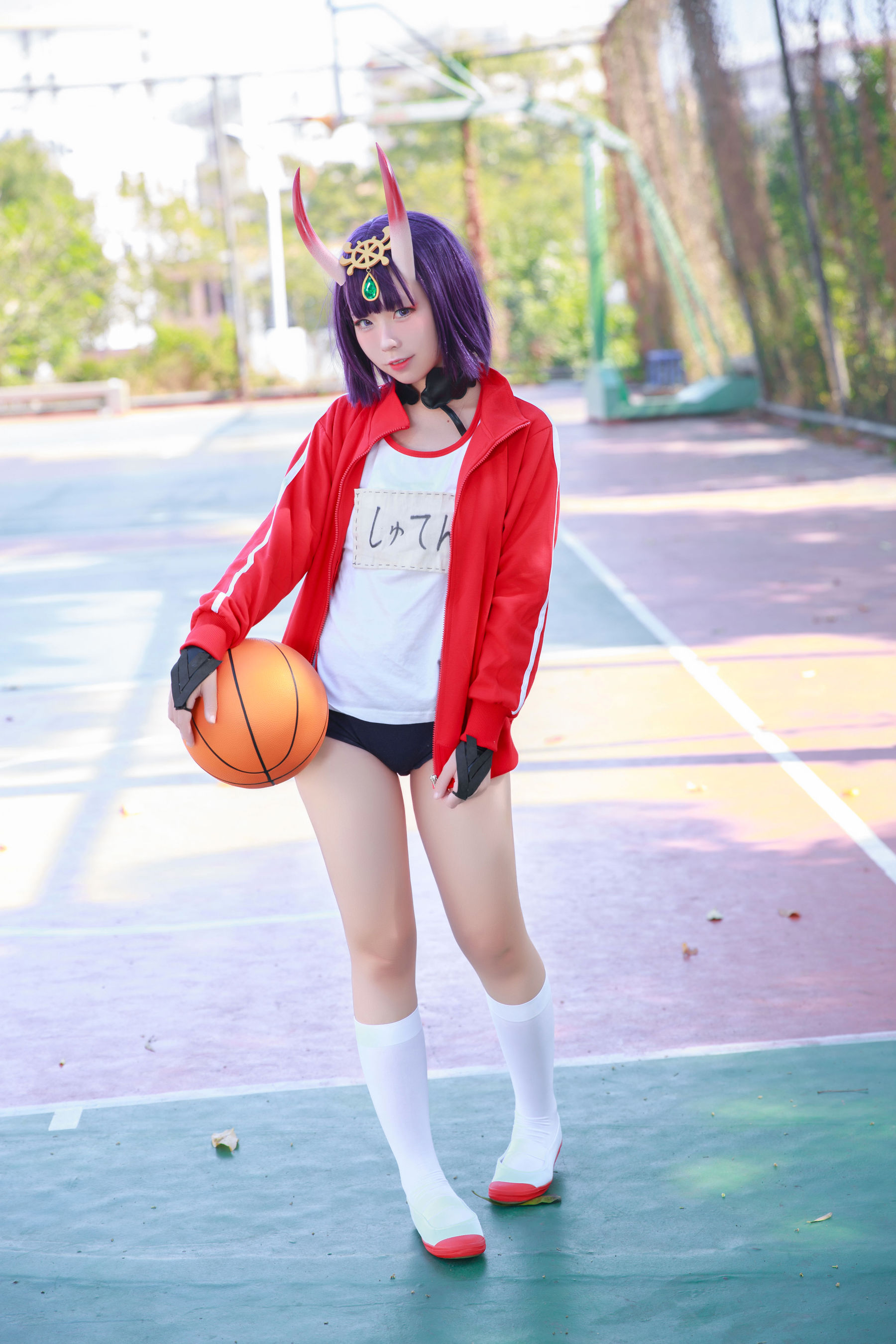 动漫博主G44不会受伤 – 酒吞体操服 [18P]