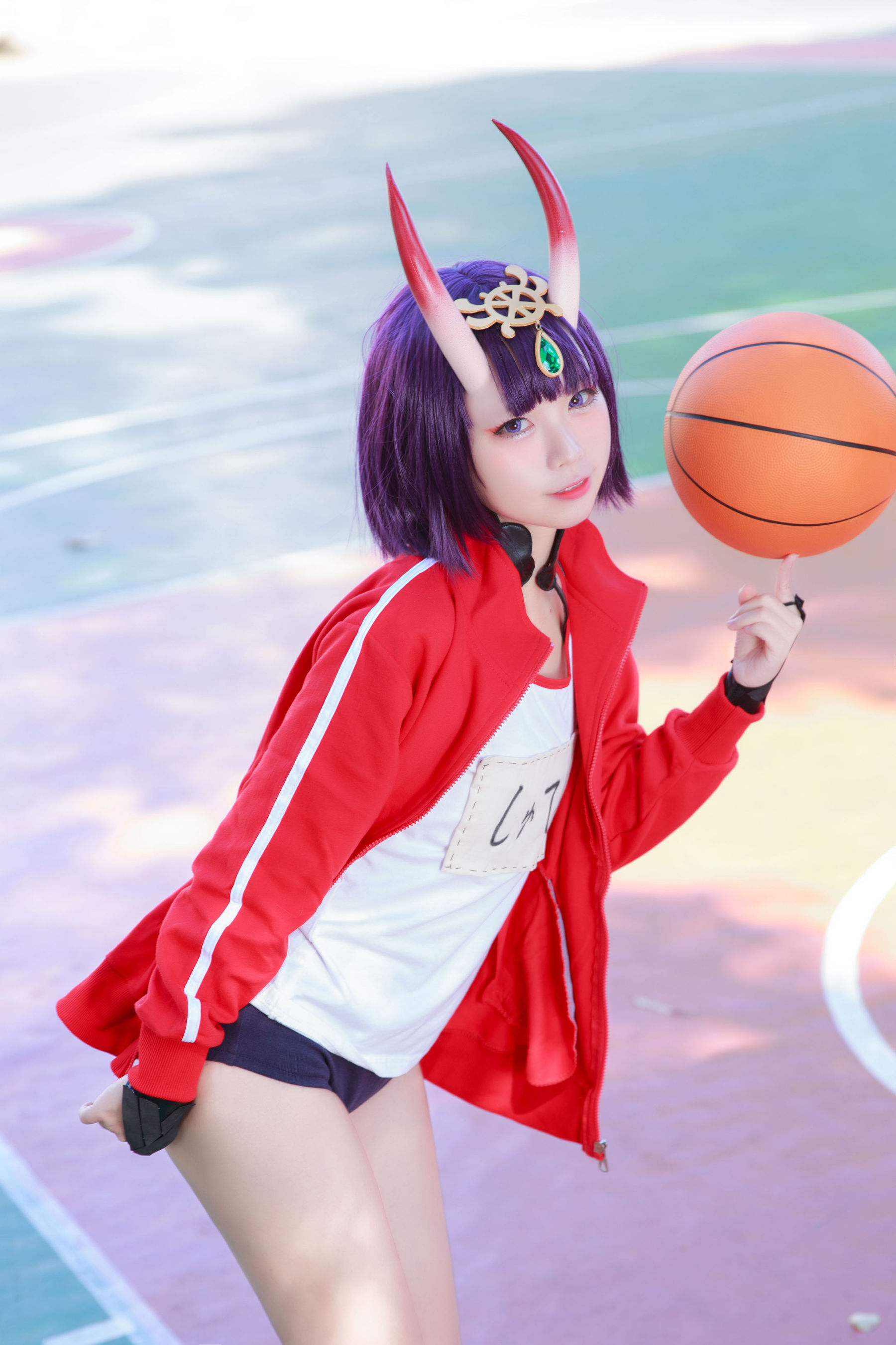 动漫博主G44不会受伤 – 酒吞体操服 [18P]