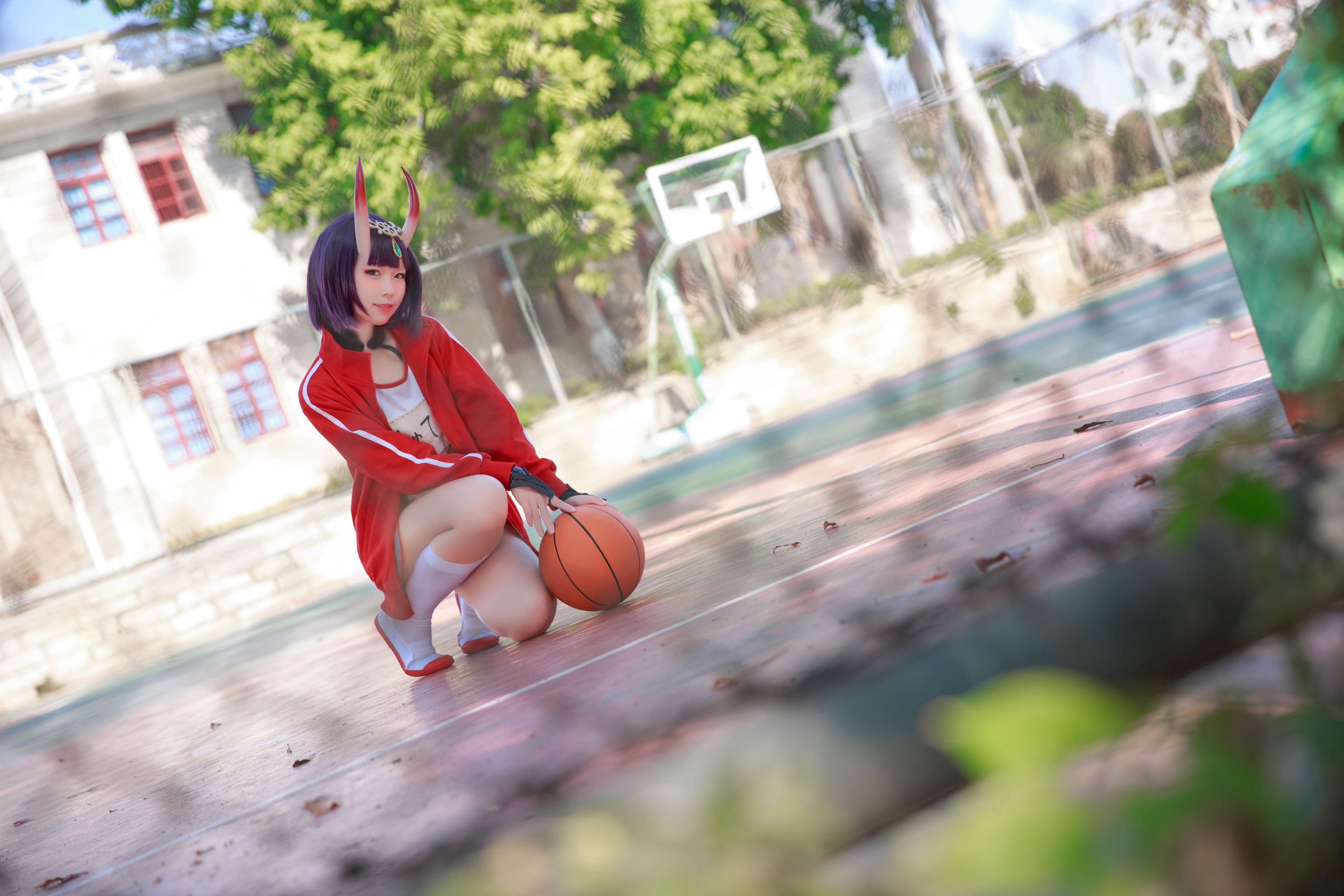 动漫博主G44不会受伤 – 酒吞体操服 [18P]