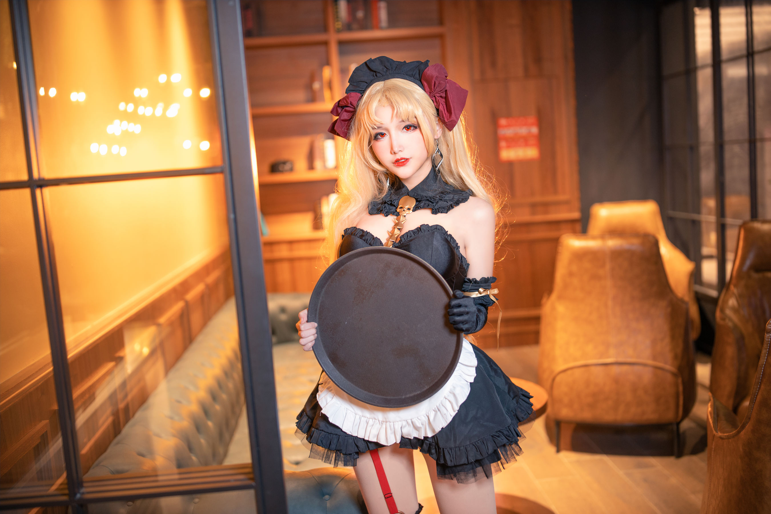 COS妹子仙九Airi 艾蕾女仆 [21P] 插图1