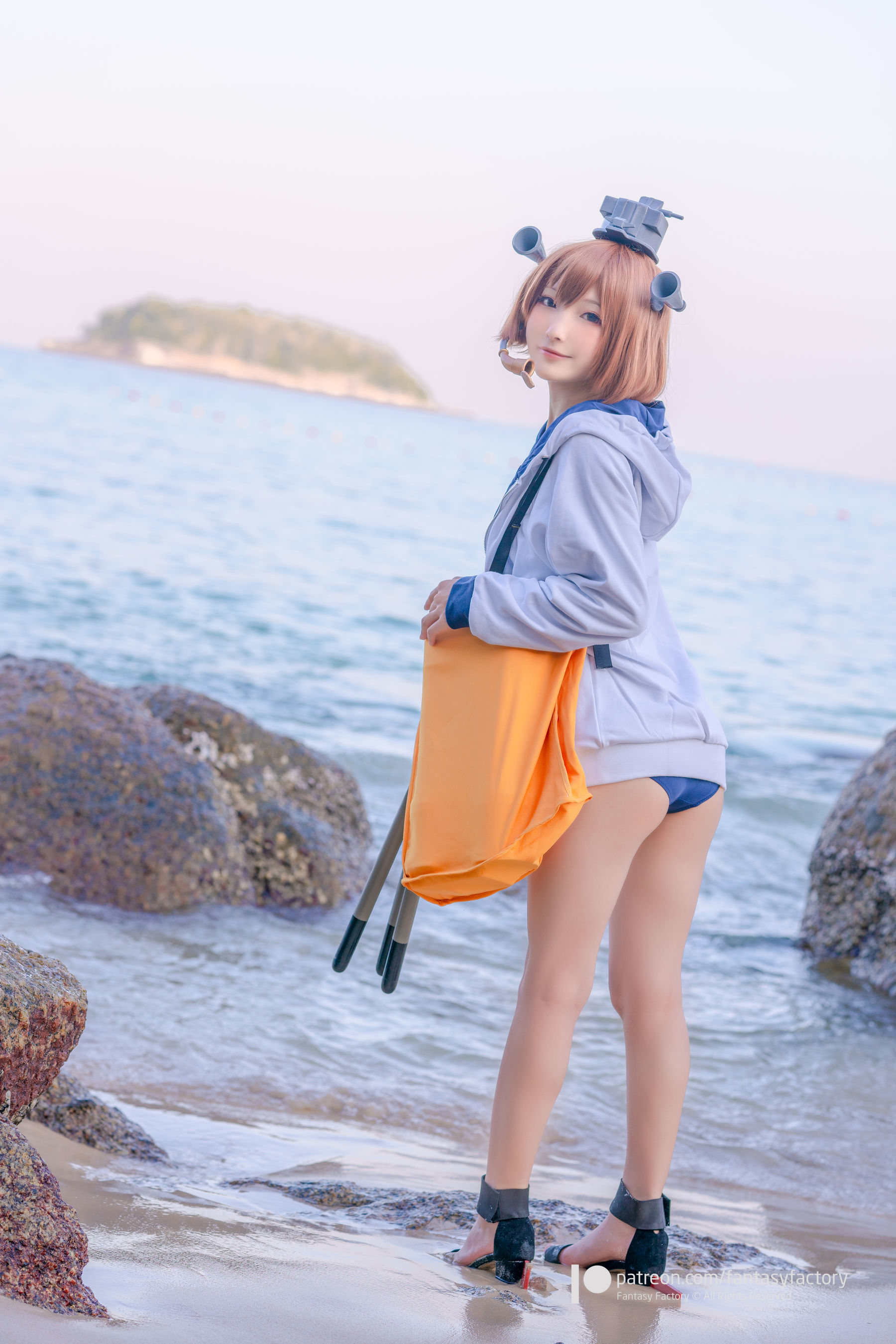 小丁 2020.03 [Fantasy Factory] 死库水 情趣泳衣 [85P]