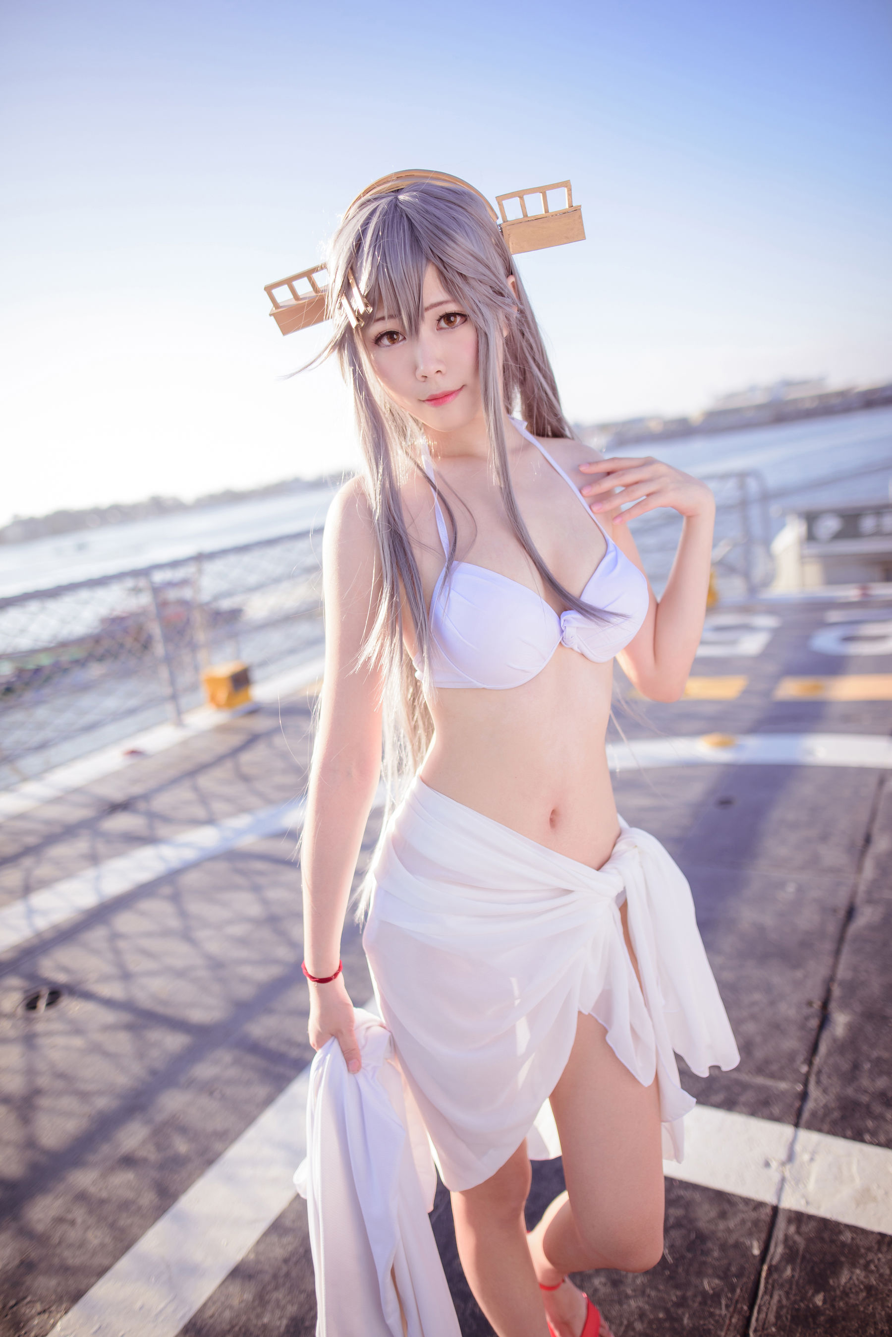 COS妹子Arty亞緹 – 艦これ はるな Haruna [52P] 插图1