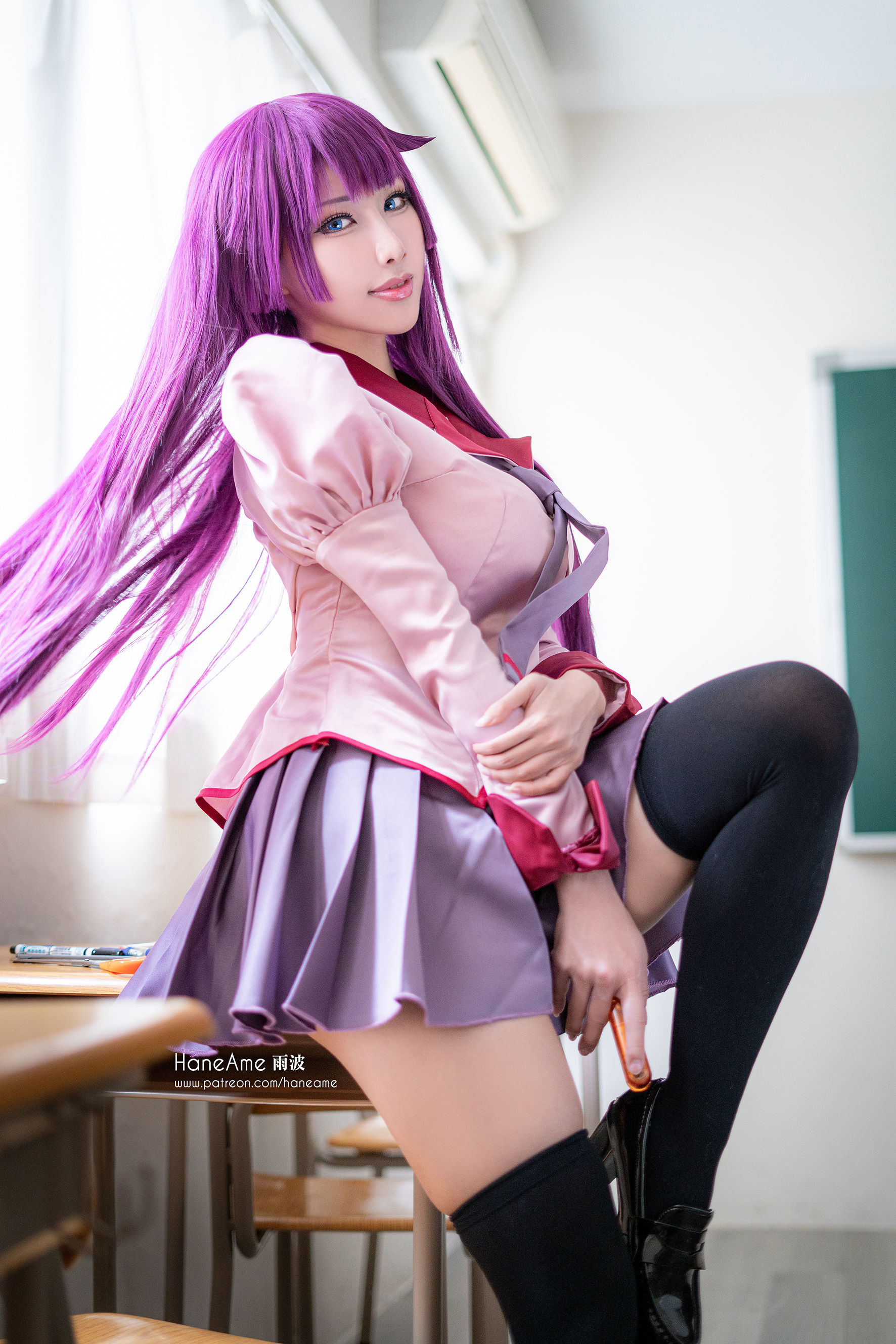 Hane Ame 雨波写真 – 化物语 战场原 [17P]