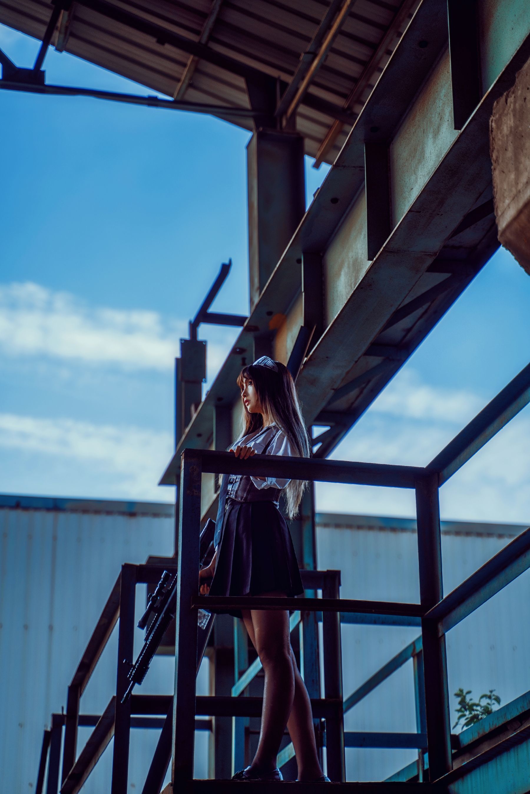 二次元美女古川kagura – 武装JK [29P]