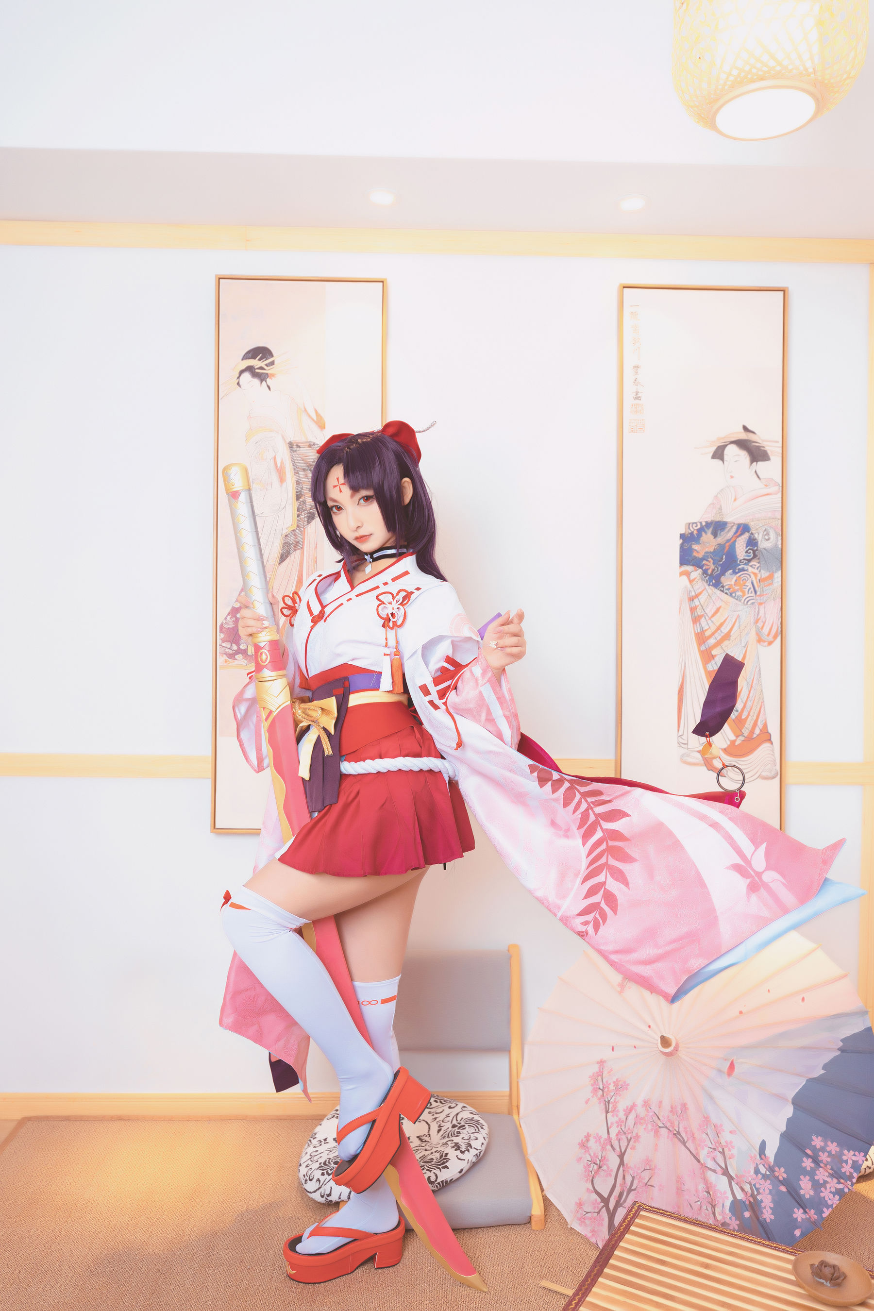 [Cosplay写真] 萝莉神楽坂真冬之刀ノ語 [75P]