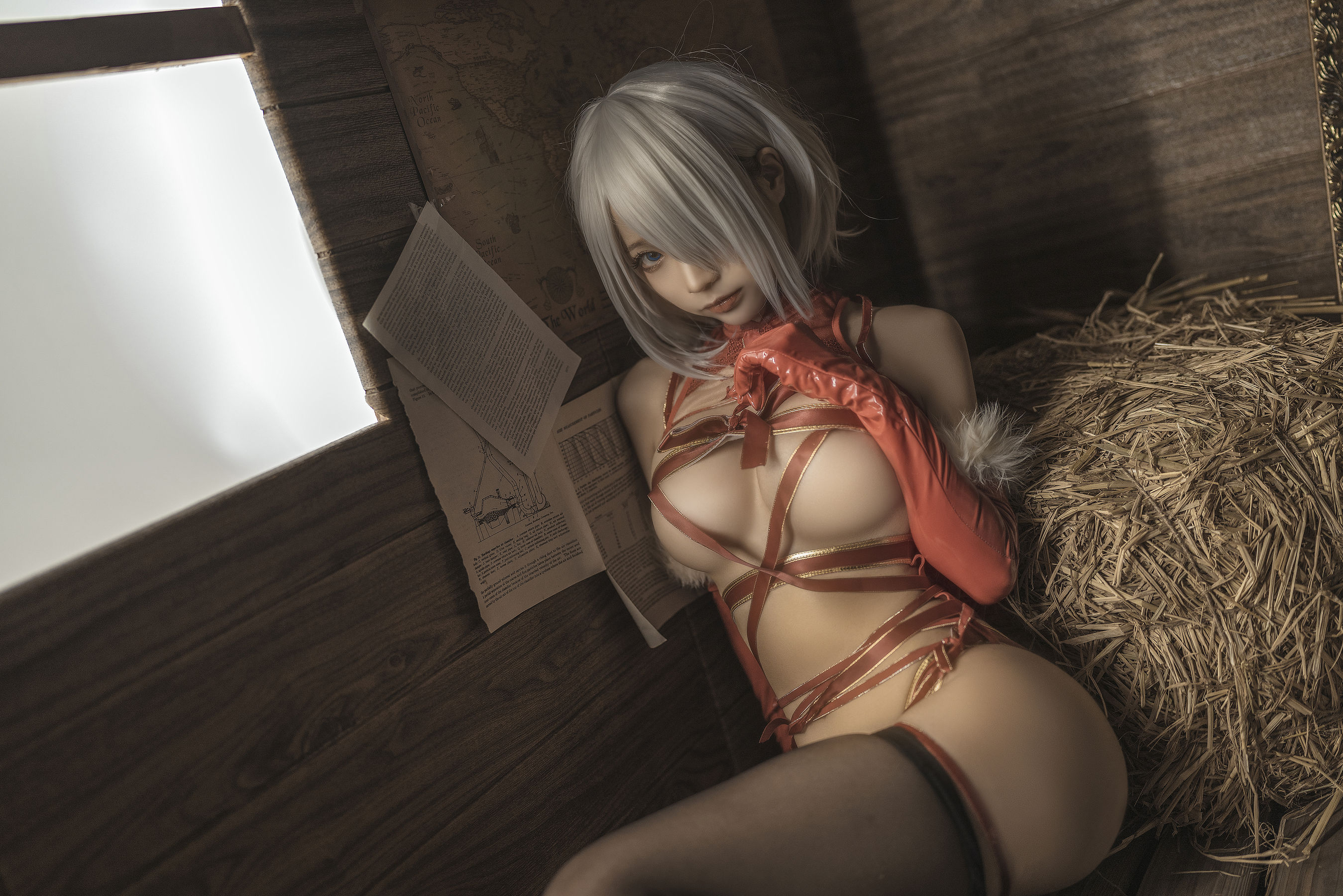 动漫博主蠢沫沫 – 2B圣诞 [70P]