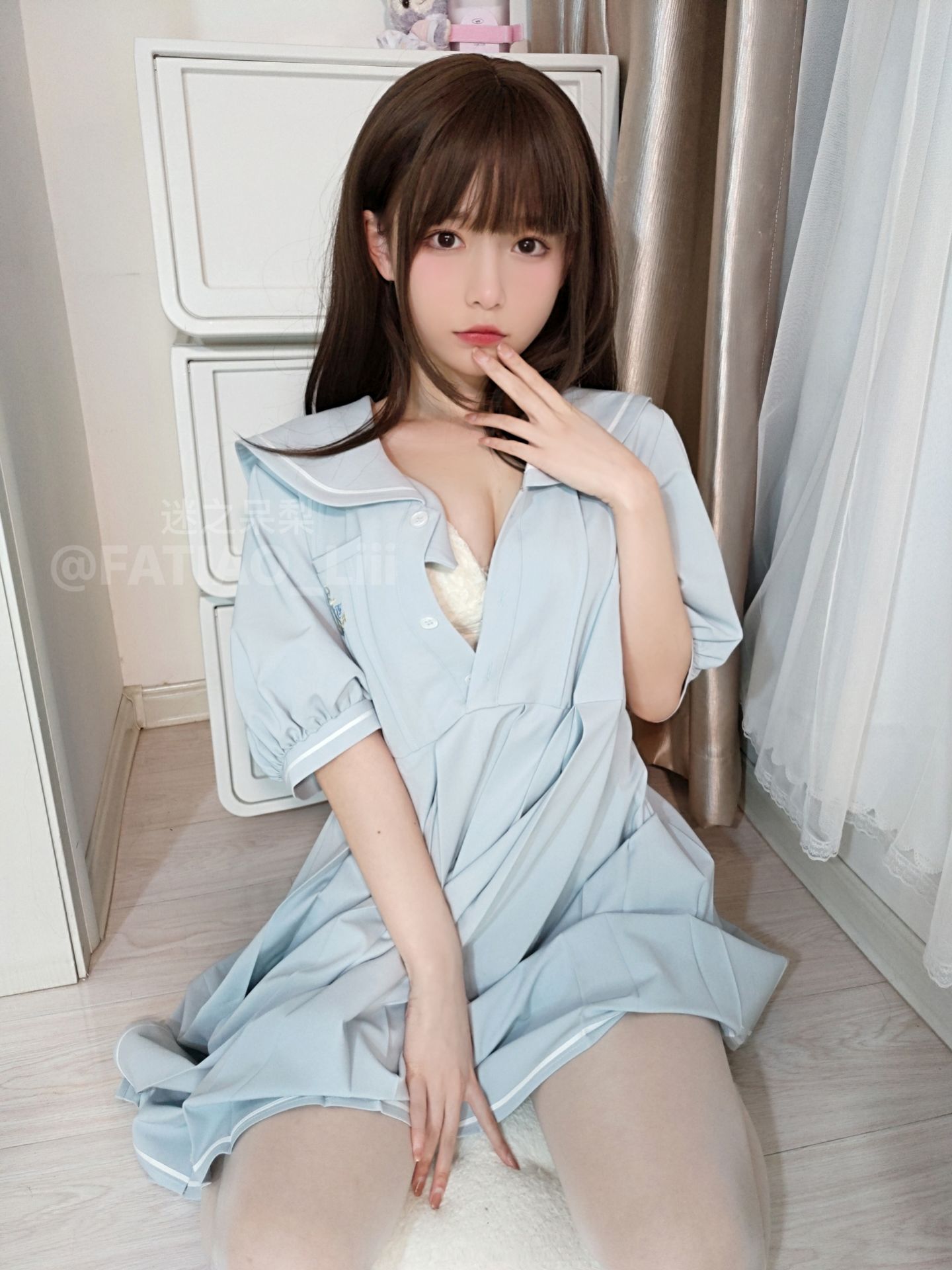 迷之呆梨(发条少女)[fantia] – 今日着る下着 [15P]